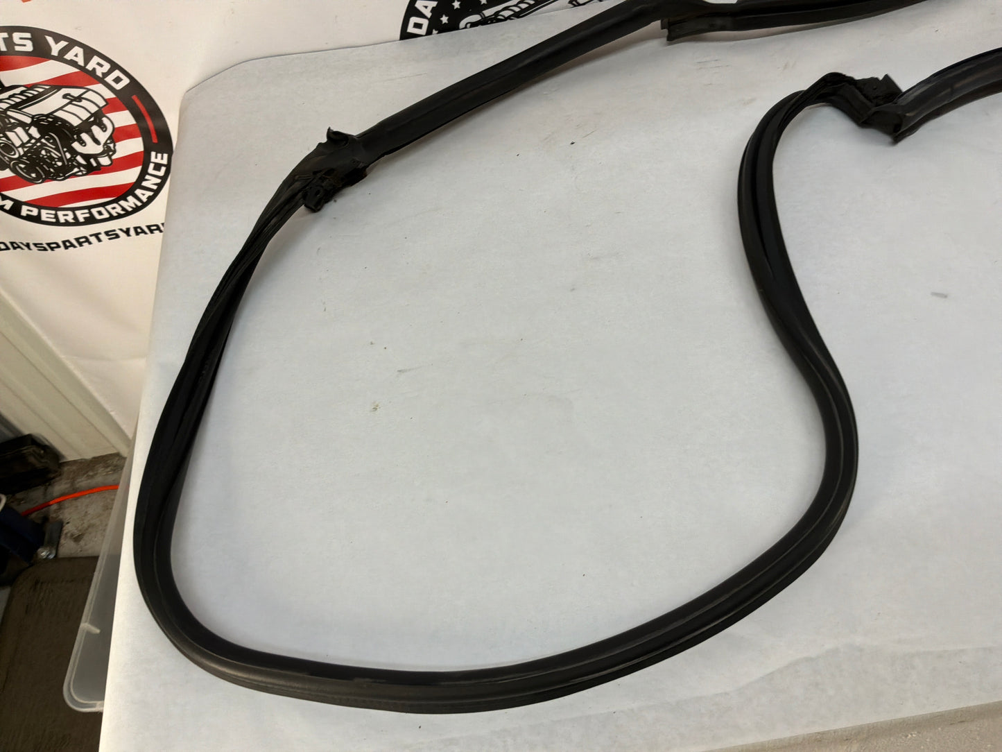 1999 Pontiac Firebird Trans Am Formula WS6 LH Driver Door T-Top Weather Strip Rubber Seal OEM