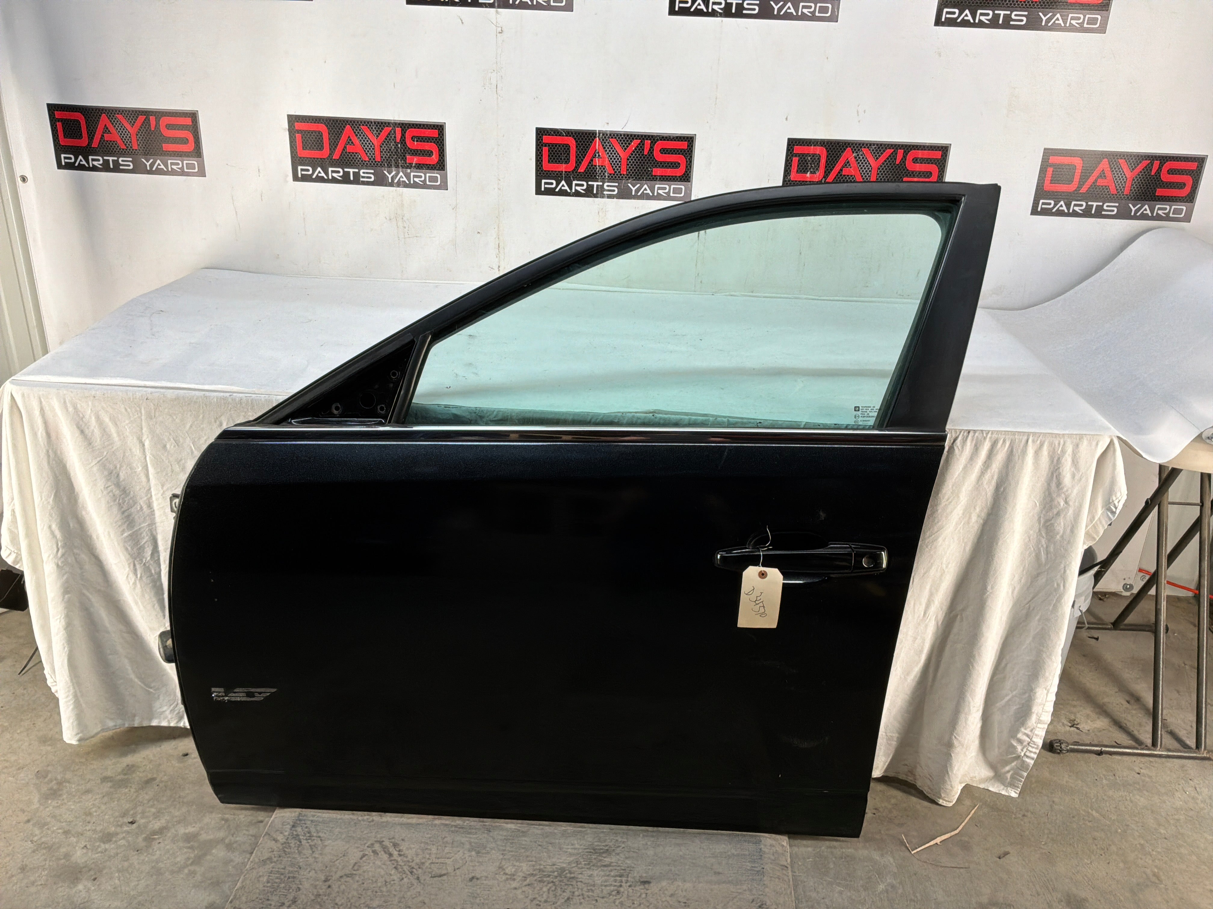2012 Cadillac CTS-V Sedan LH Driver Front Exterior Door Black OEM