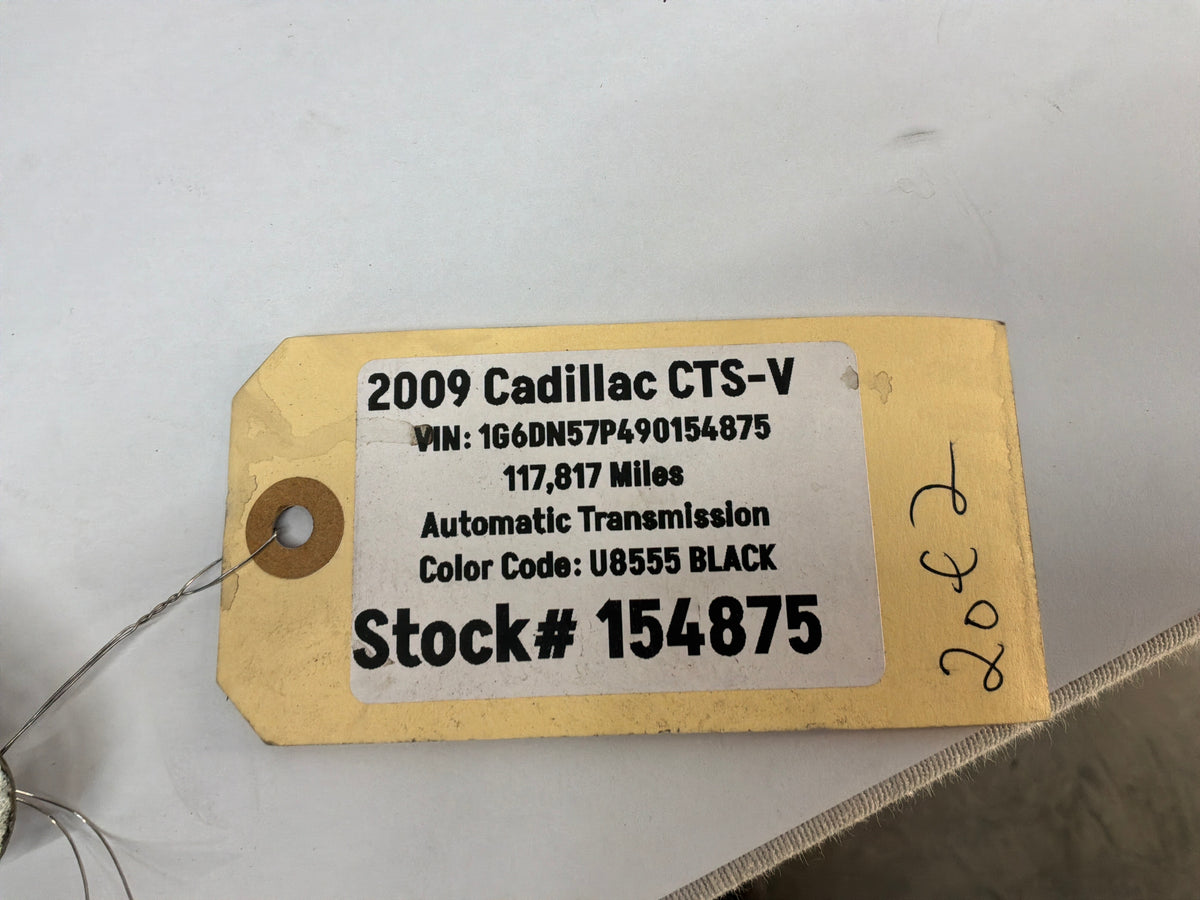 2009 Cadillac CTS-V Air Aid Cold Air Intake