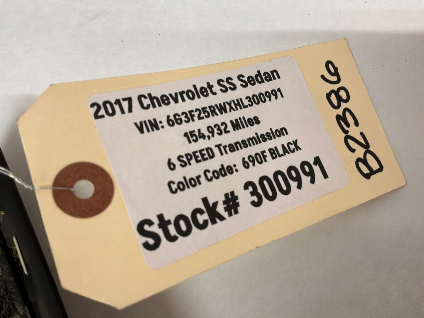 2017 Chevy SS Sedan LH Driver Dash Pad Instrument Cluster Hood Trim Panel OEM