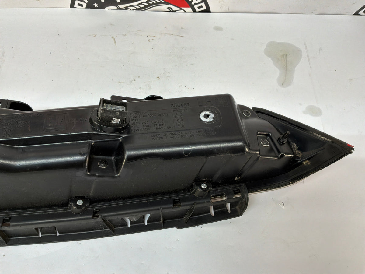 2015 Chevy Camaro SS 1LE LH Driver Taillight Tail Light Lamp LED OEM