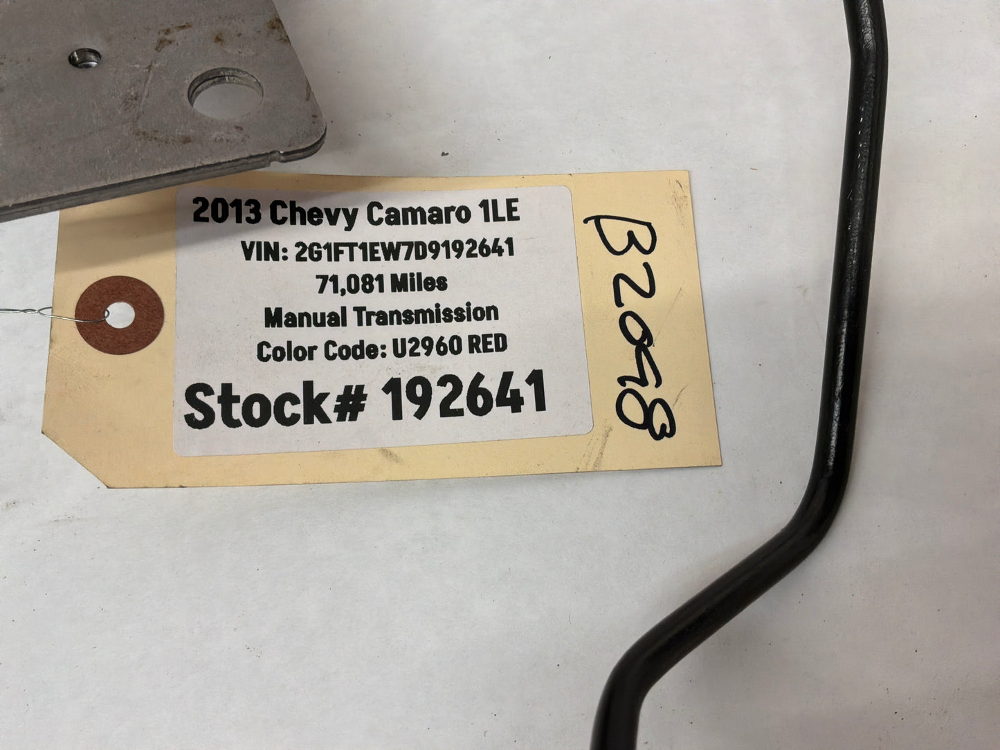 2013 Chevy Camaro 1LE Manual Transmission Pedal Brake Clutch Master Cylinder Assembly OEM