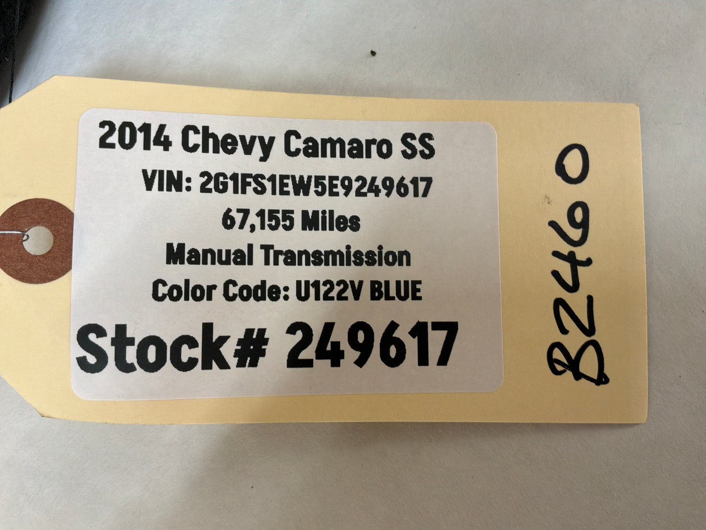 2014 Chevy Camaro SS Seats Front and Rears Black Cloth OEM