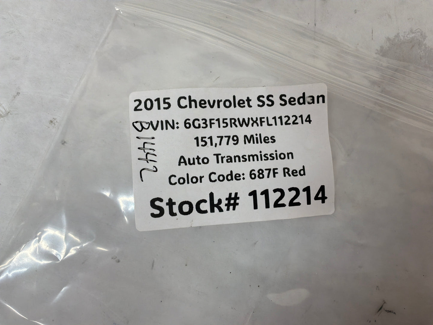 2015 Chevy SS Sedan Shark Fin Antenna OEM