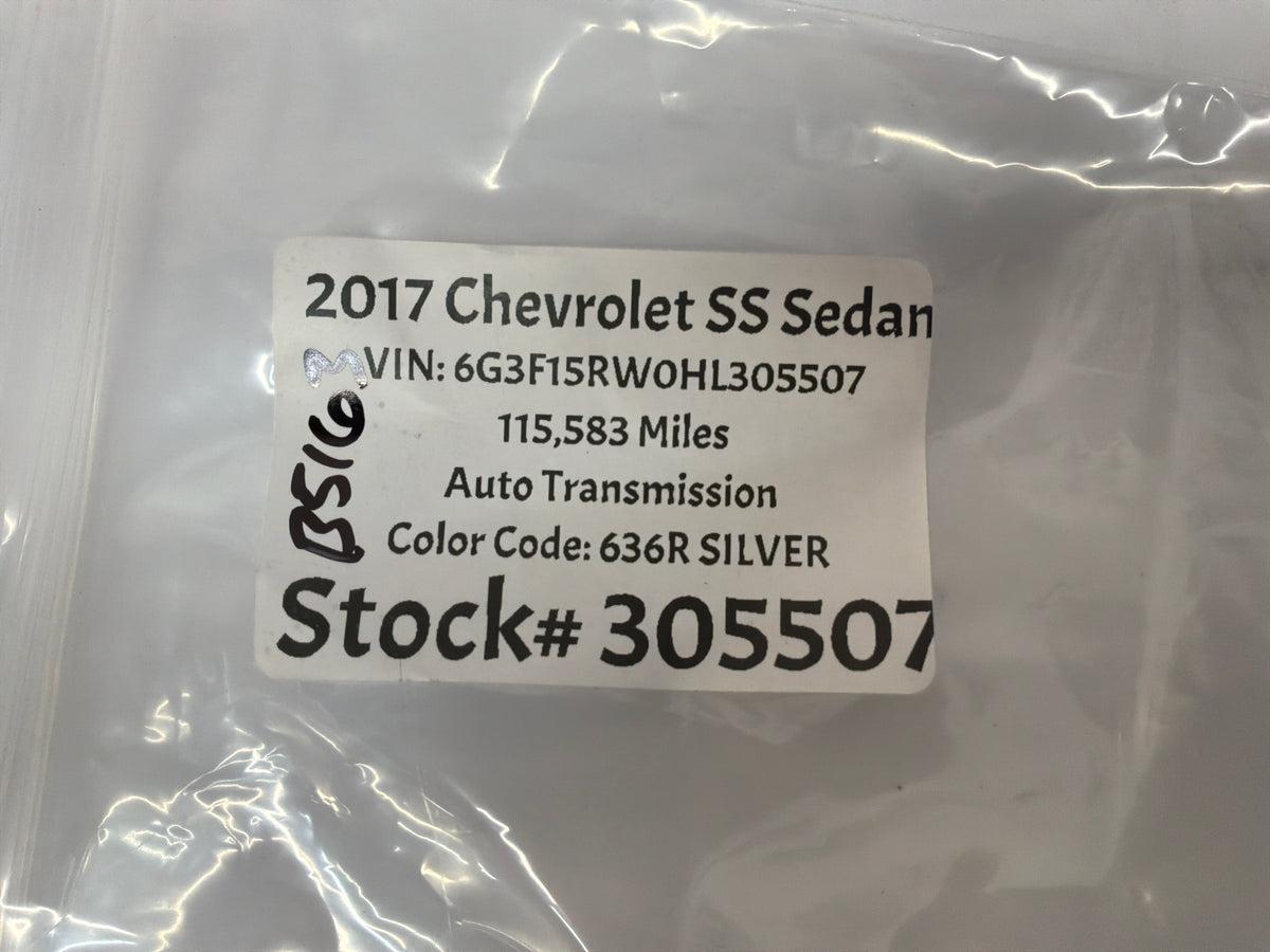 2017 Chevy SS Sedan Positive Battery Terminal Electric Fuse Block OEM