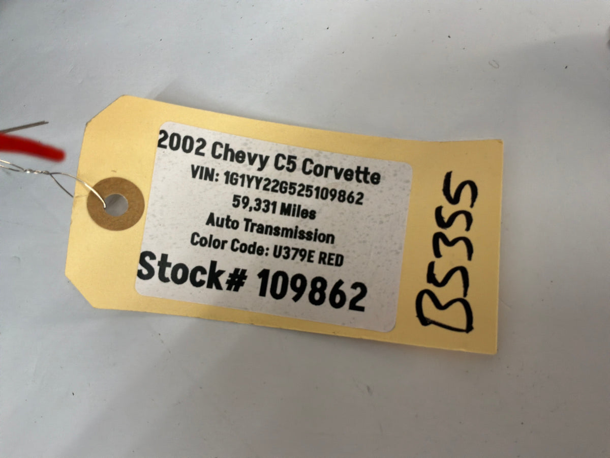 2002 Chevy C5 Corvette RH Passenger Rear Trunk Cargo Compartment Carpet Trim Liner Insert OEM
