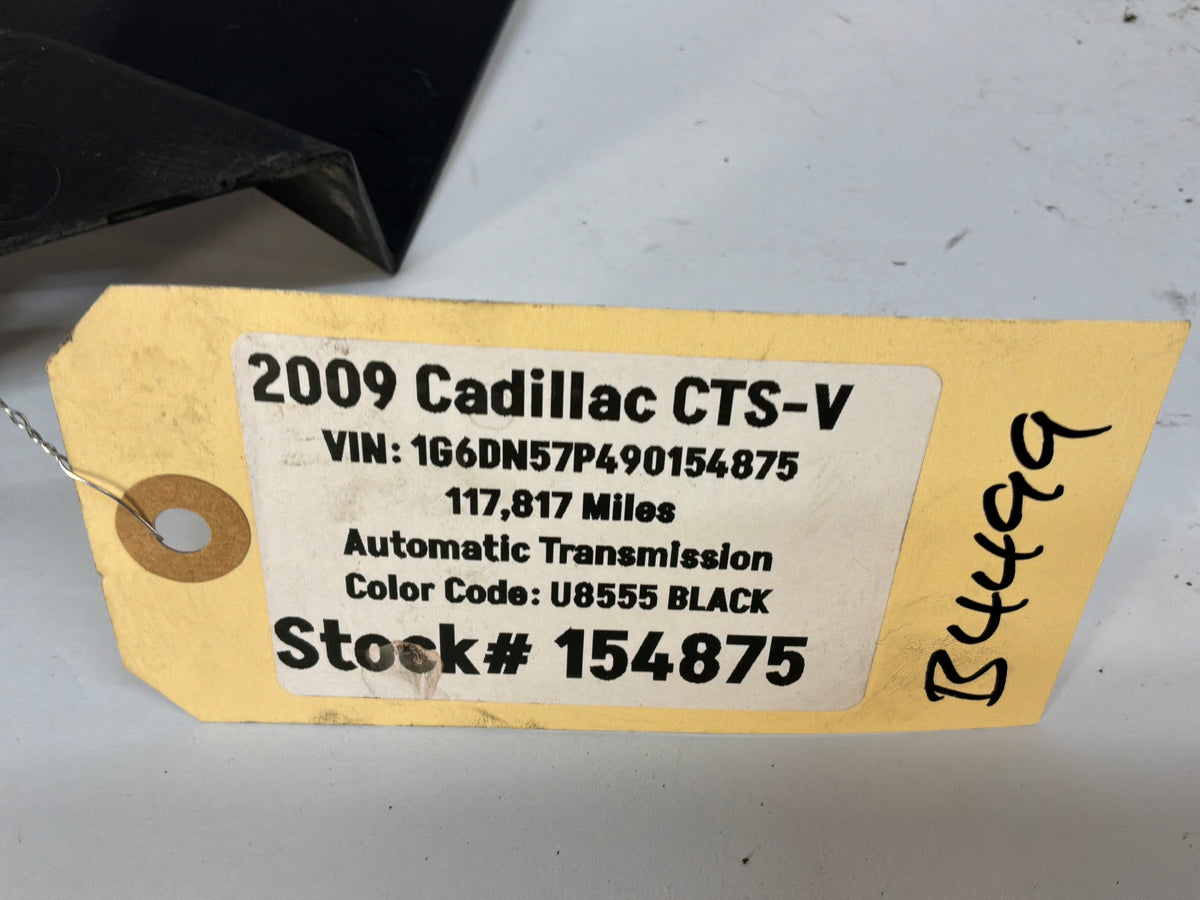 2009 Cadillac CTS-V Supercharger Radiator Shield Grille Sight Cover OEM