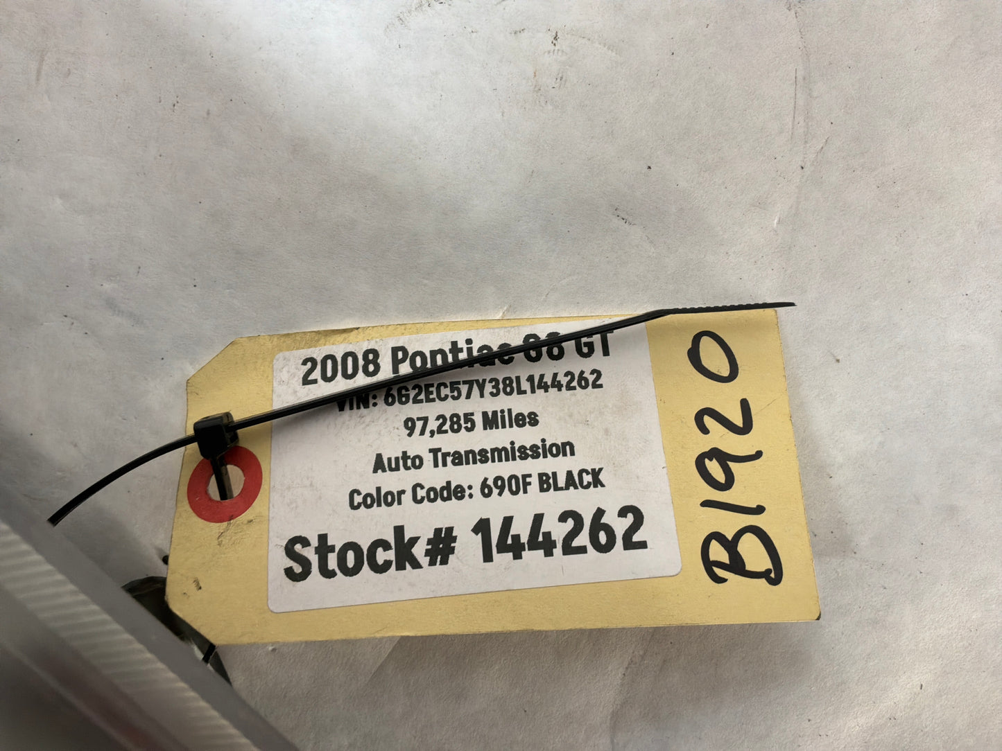 2008 Pontiac G8 GT LH Driver Headlights Head Light Lamps OEM