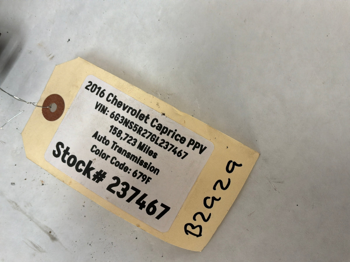 2016 Chevy Caprice PPV Drive Shaft Driveshaft Propeller Shaft OEM