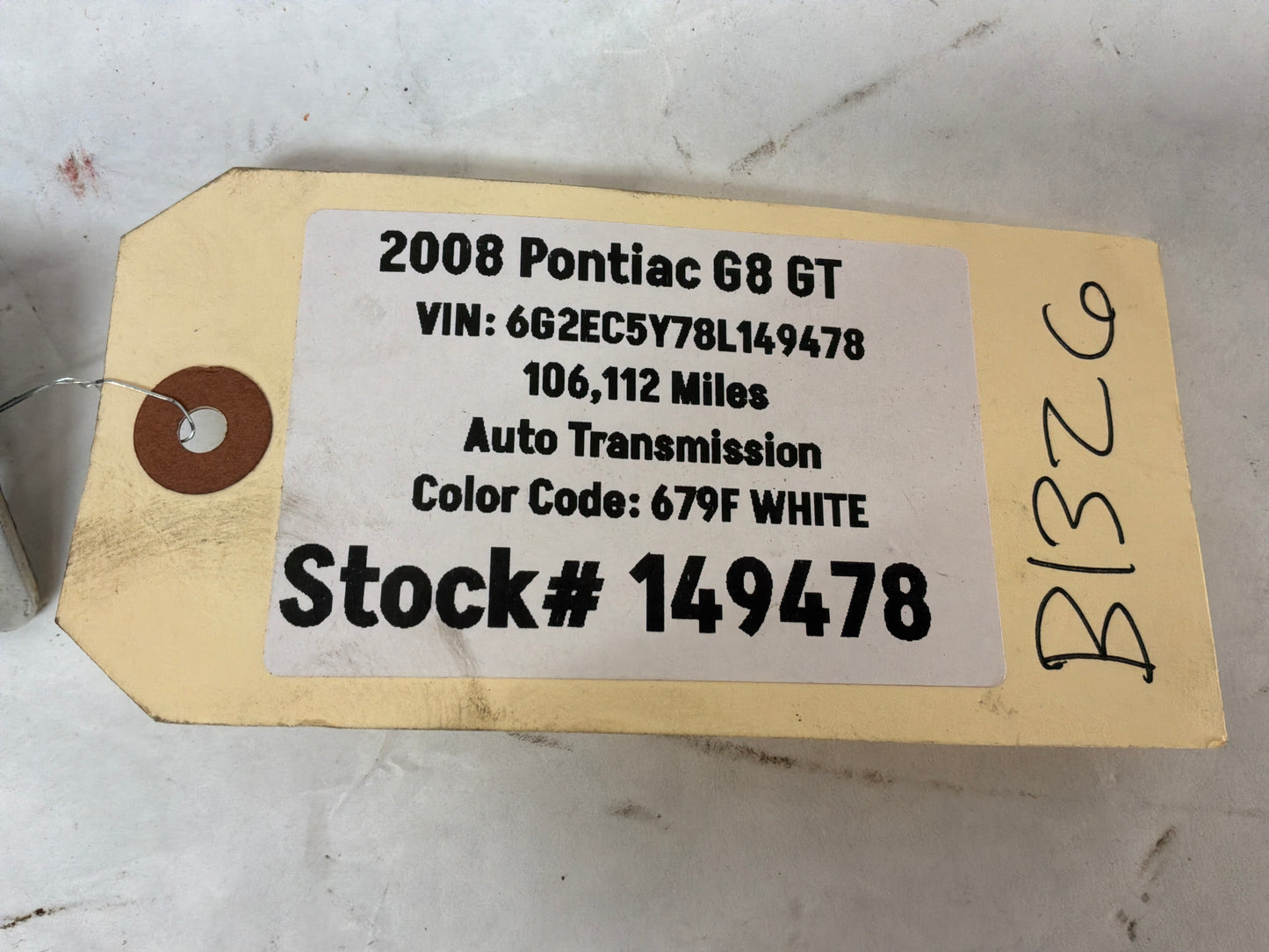 2008 Pontiac G8 GT RH & LH Hood Hinges OEM