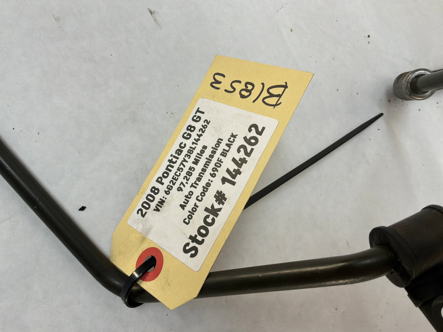 2008 Pontiac G8 GT Power Steering Hose Line Tube OEM