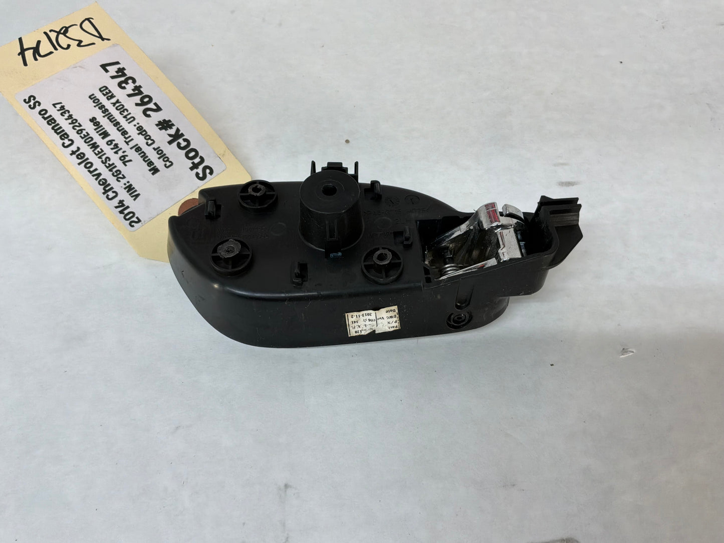 2014 Chevy Camaro SS LH Driver Interior Door Handle OEM - Day's Parts Yard