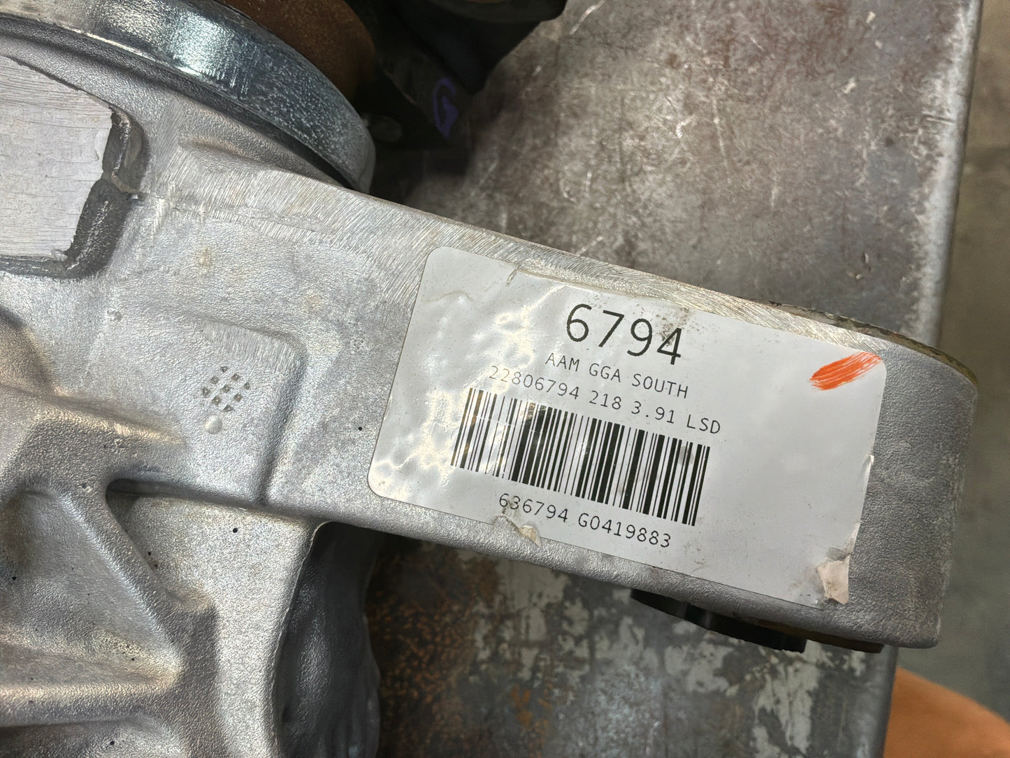 2013 Chevy Camaro 1LE 3.91 LSD Rear End Axle Differential Carrier OEM