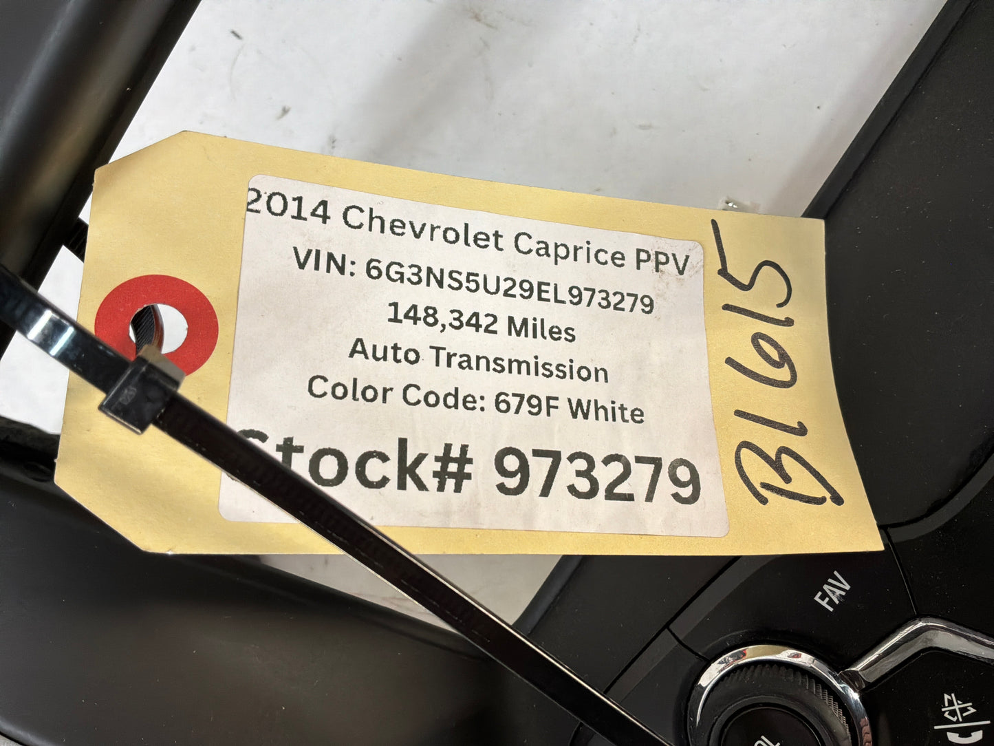2014 Chevy Caprice PPV Navigation Display OEM