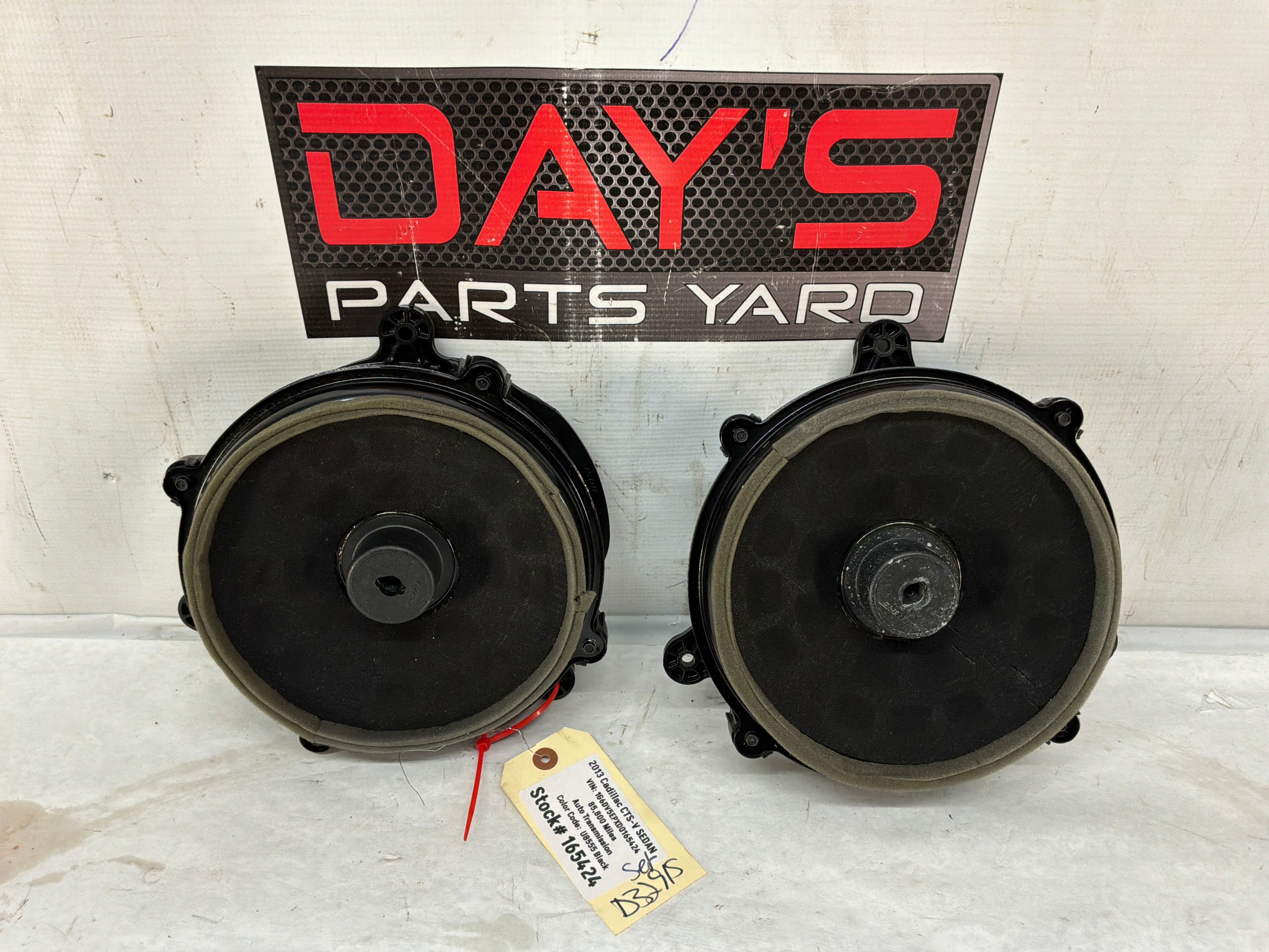 2013 Cadillac CTS-V Sedan RH & LH Front Door Bose Speakers OEM