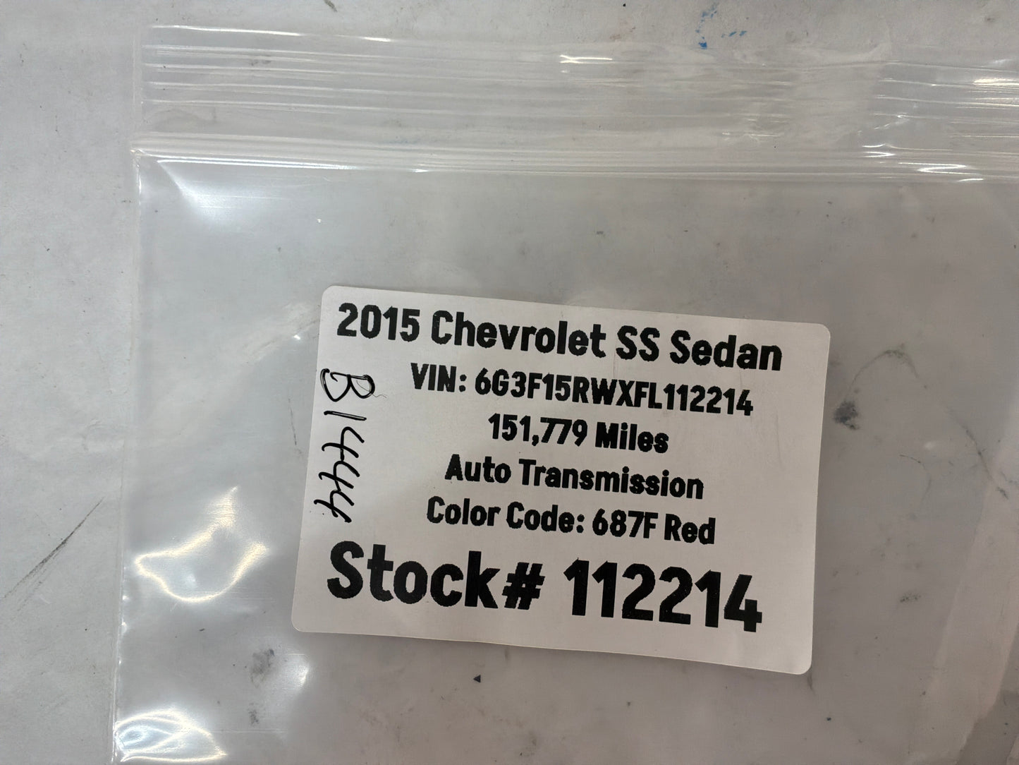 2015 Chevy SS Sedan Headlight Lamp Light Switch w/ Trim Plate OEM