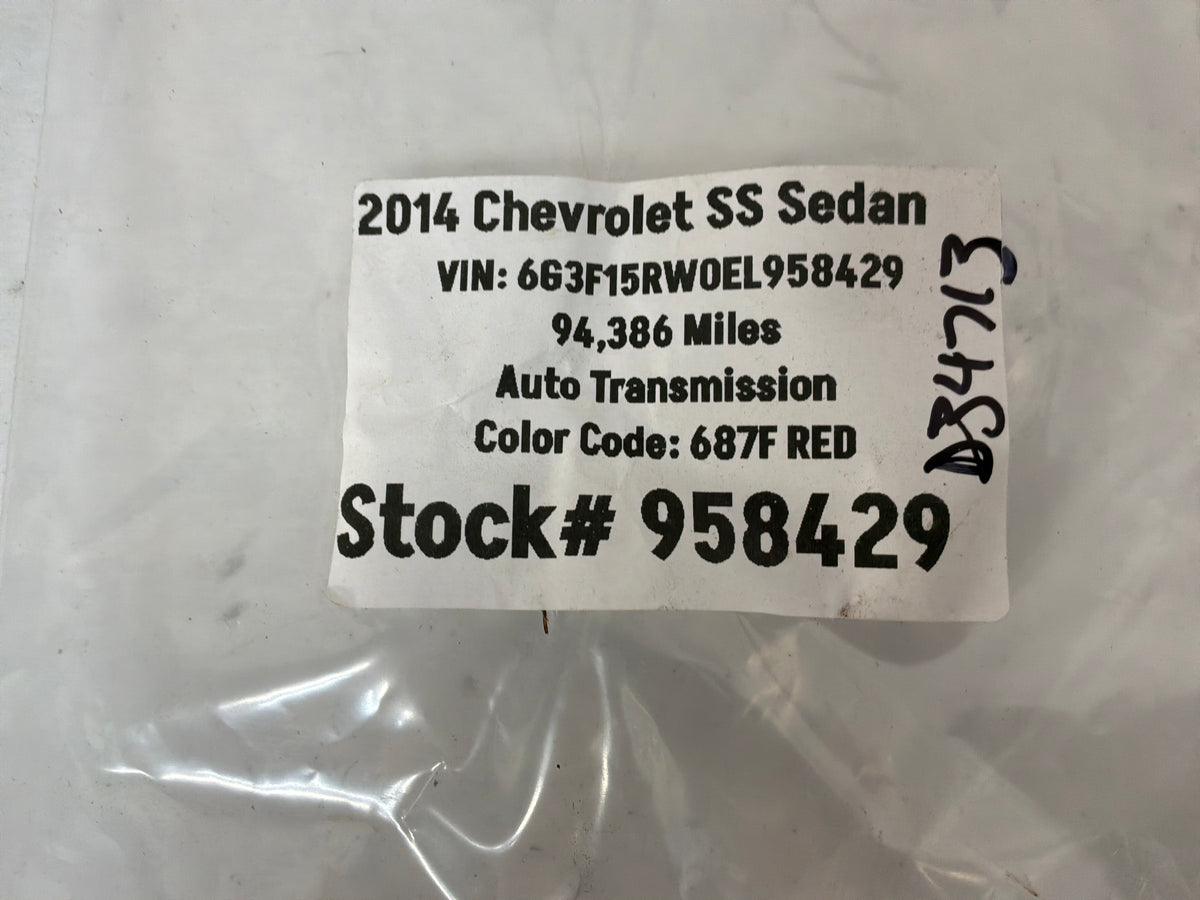 Front cradle bolts - Day's Parts Yard