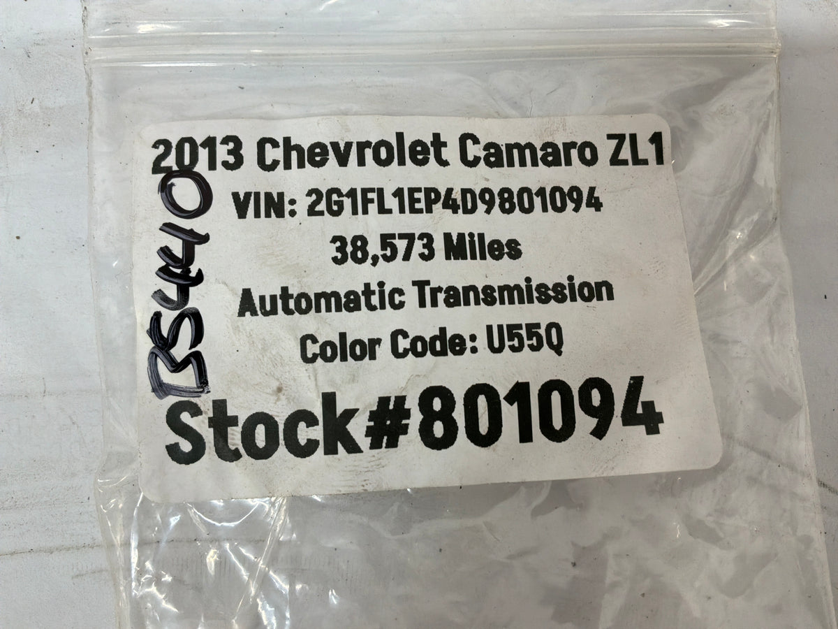 2015 Chevy Camaro ZL1 Wheel Center Caps OEM