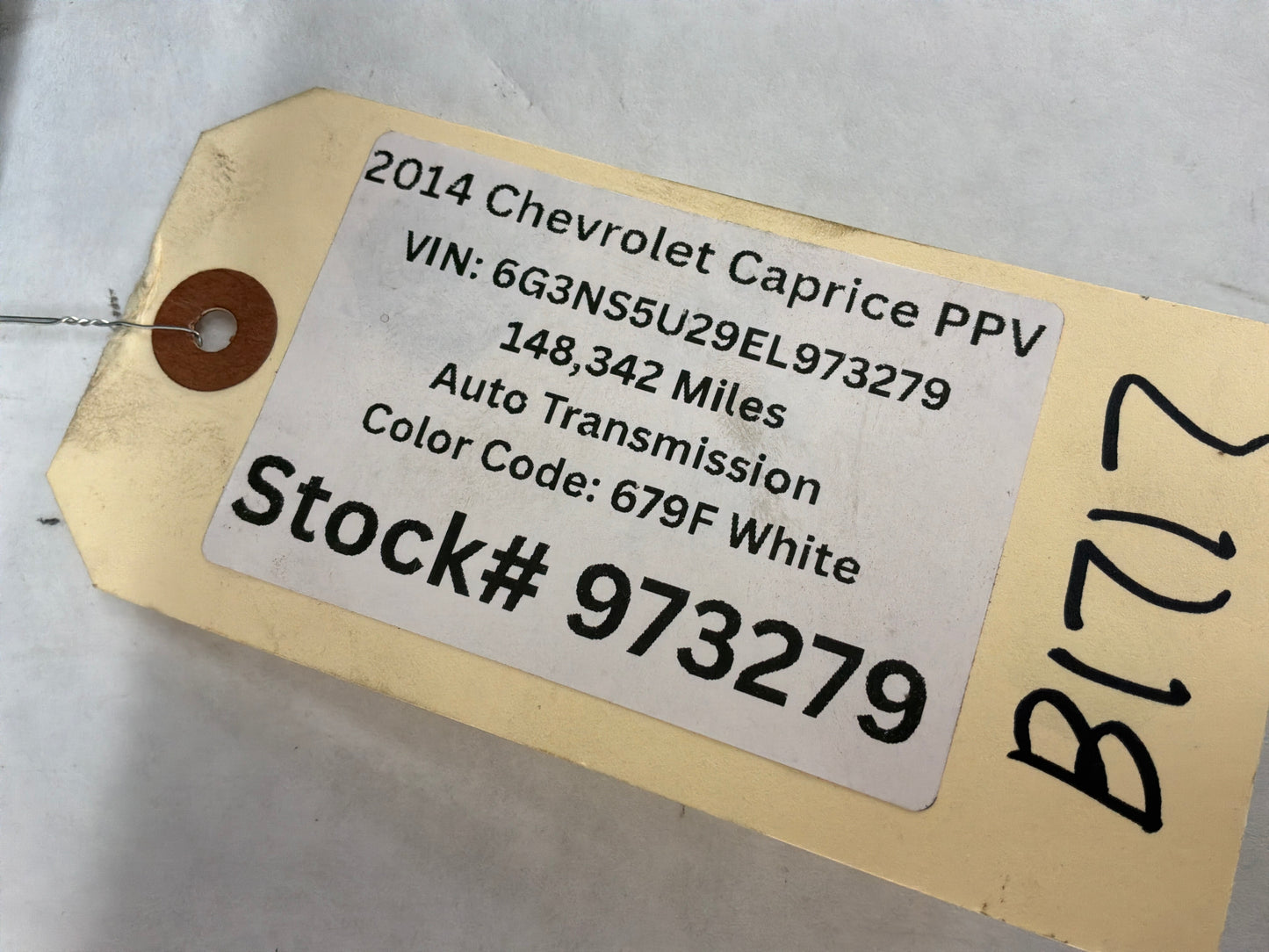2014 Chevy Caprice PPV Fuel Tank EVAP Vapor Charcoal Canister w/ Lines Hoses Tubes OEM