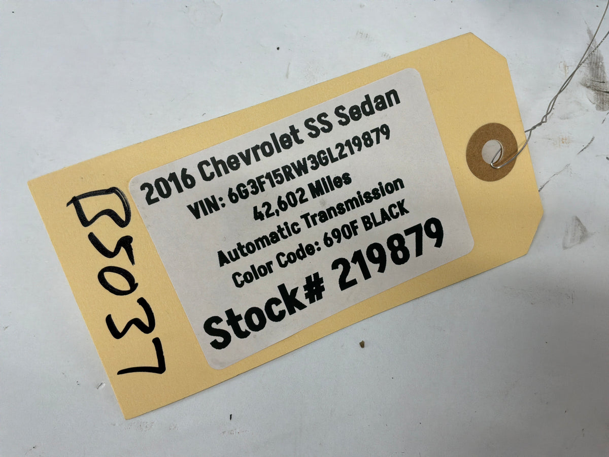 2016 Chevy SS Sedan Battery Tray Bracket Mount Frame OEM