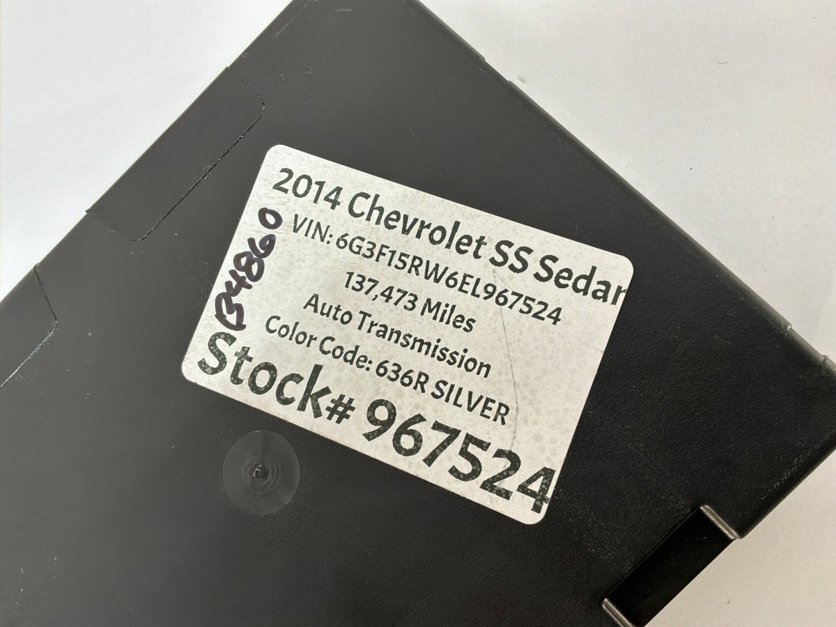 2014 Chevy SS Sedan BCM Body Control Module OEM