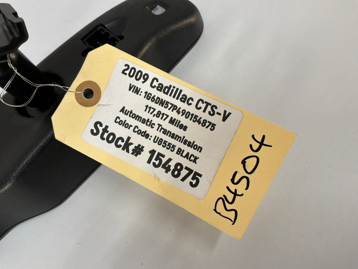 2009 Cadillac CTS-V Rear View Rearview Mirror OEM