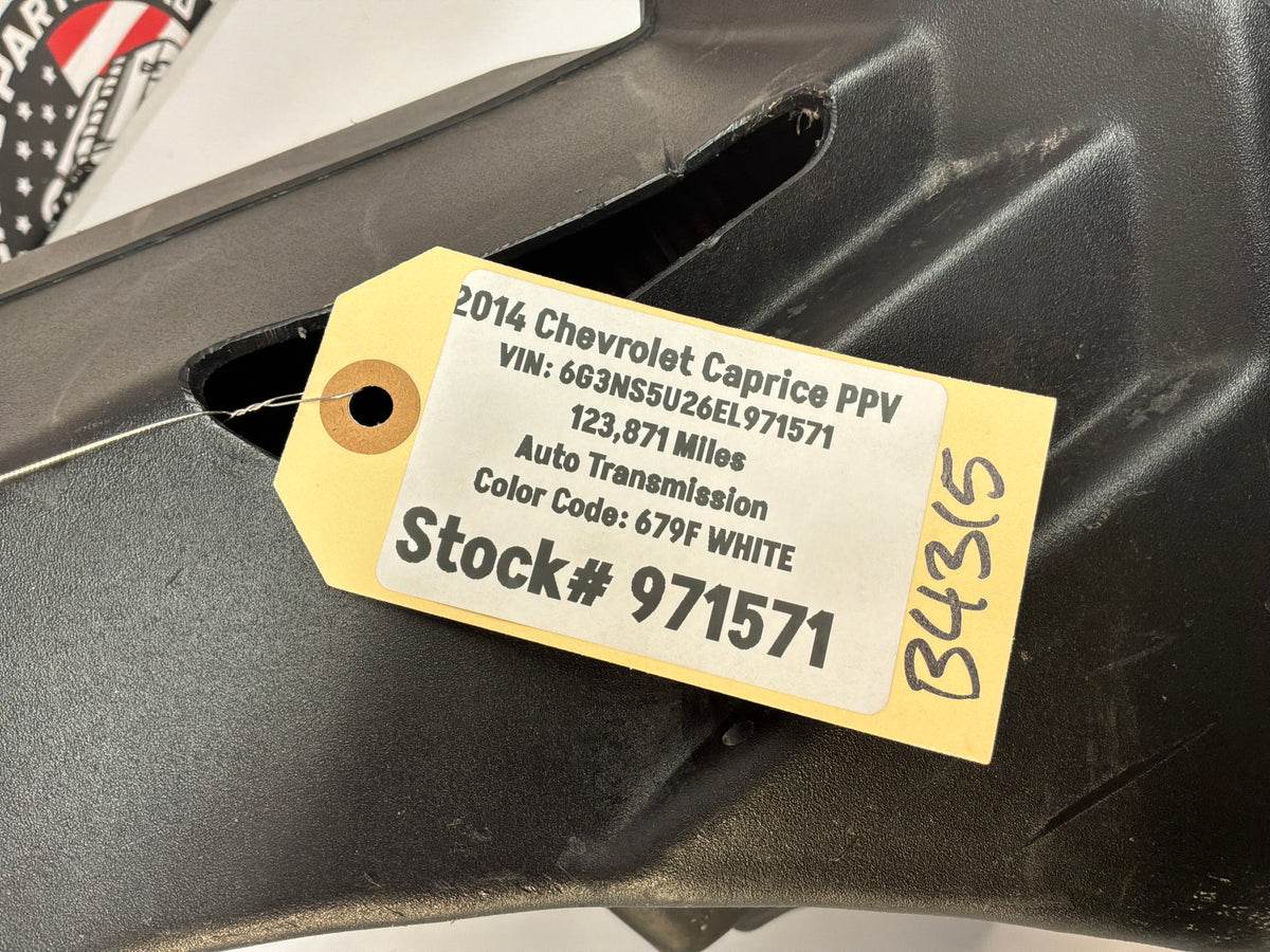 2014 Chevy Caprice PPV Roto-Fab Cold Air Intake CAI