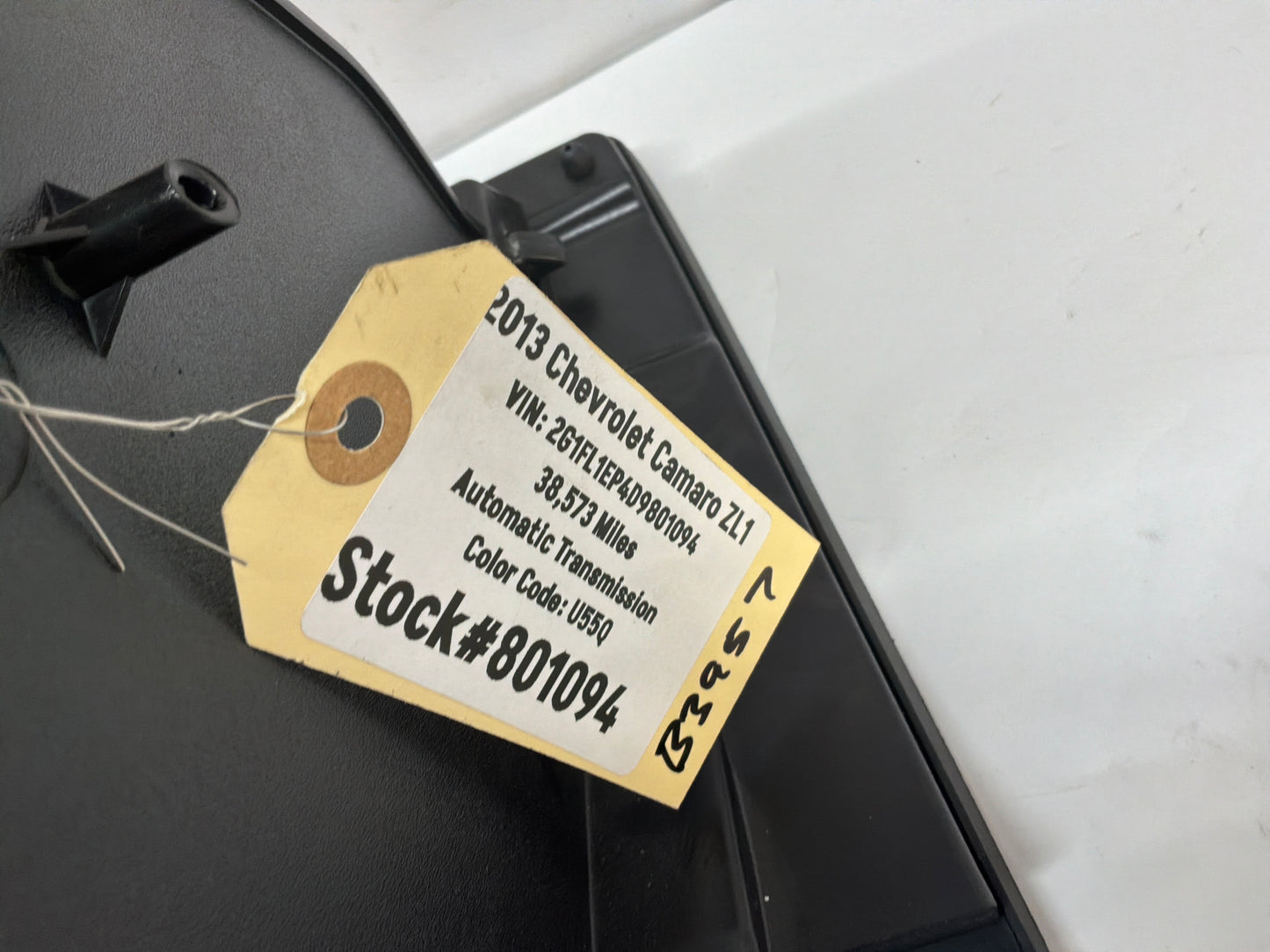 2013 Chevy Camaro ZL1 Glove Box Compartment OEM