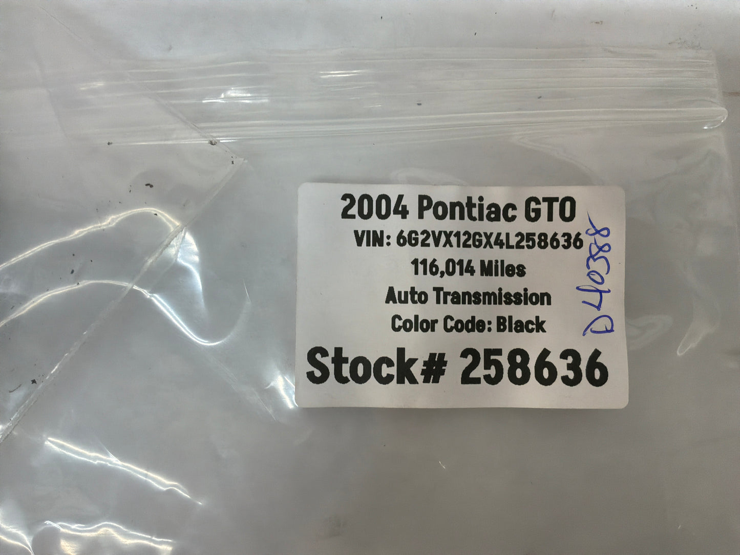 2004 Pontiac GTO Steering Wheel Clock Spring Coil OEM