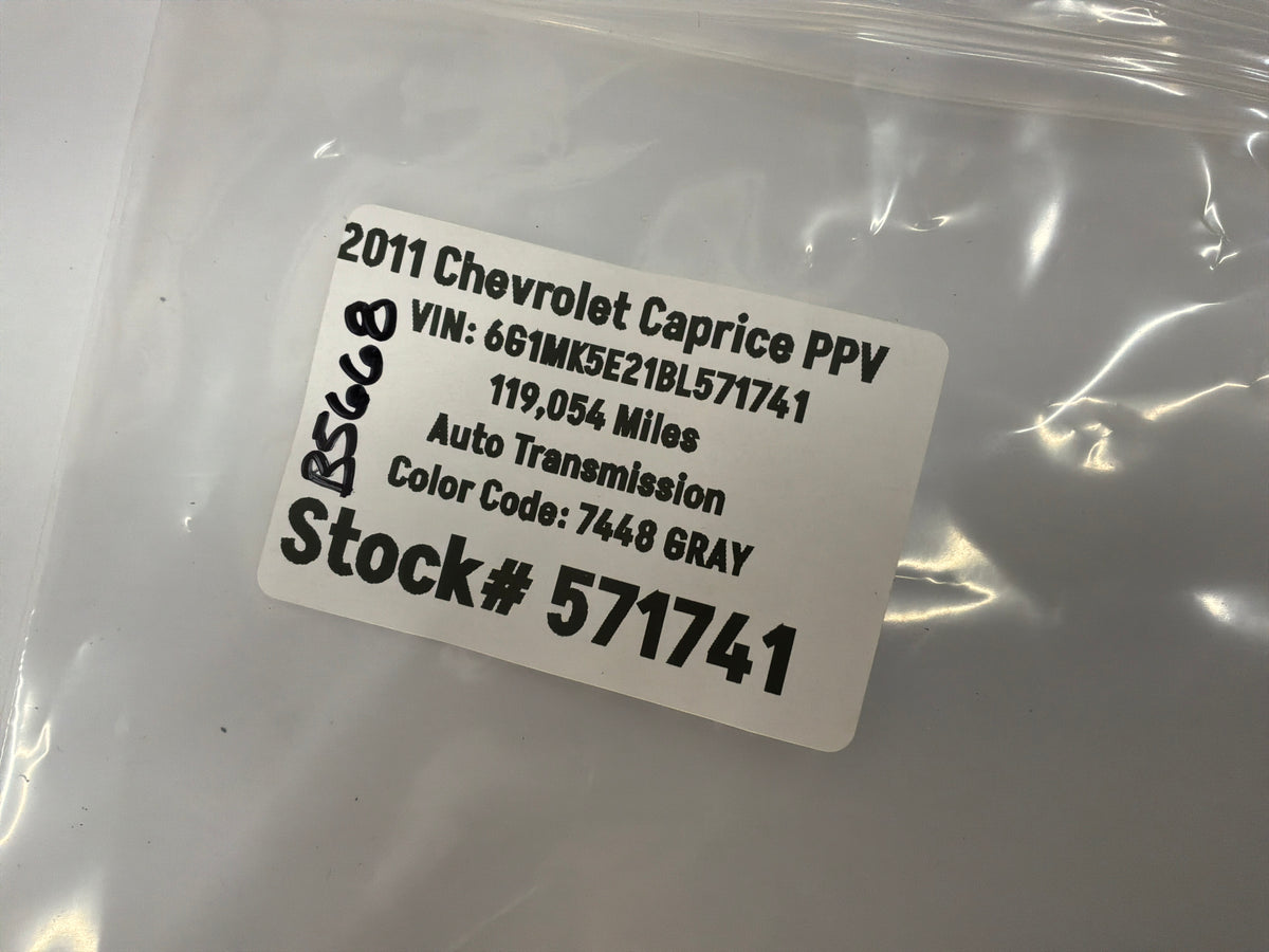 2011 Chevy Caprice PPV Interior Kick Panel Fuse Box Cover Panel Door Trim OEM