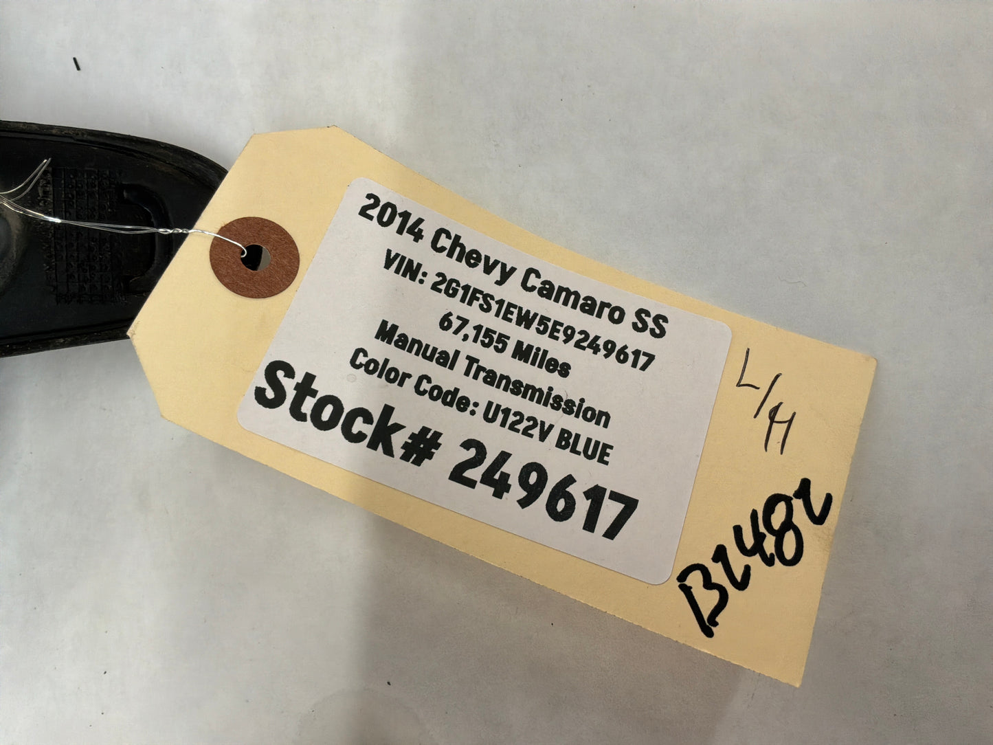 2014 Chevy Camaro SS LH Driver Exterior Out Side Mirror Black OEM