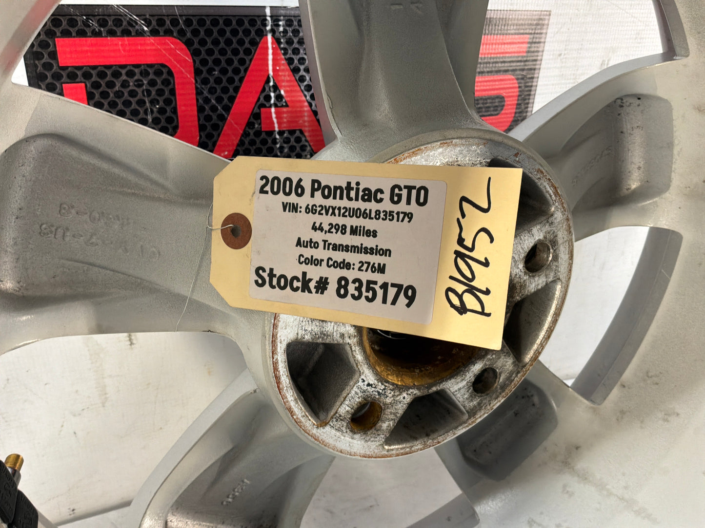 2006 Pontiac GTO Factory OEM Wheel 17X8