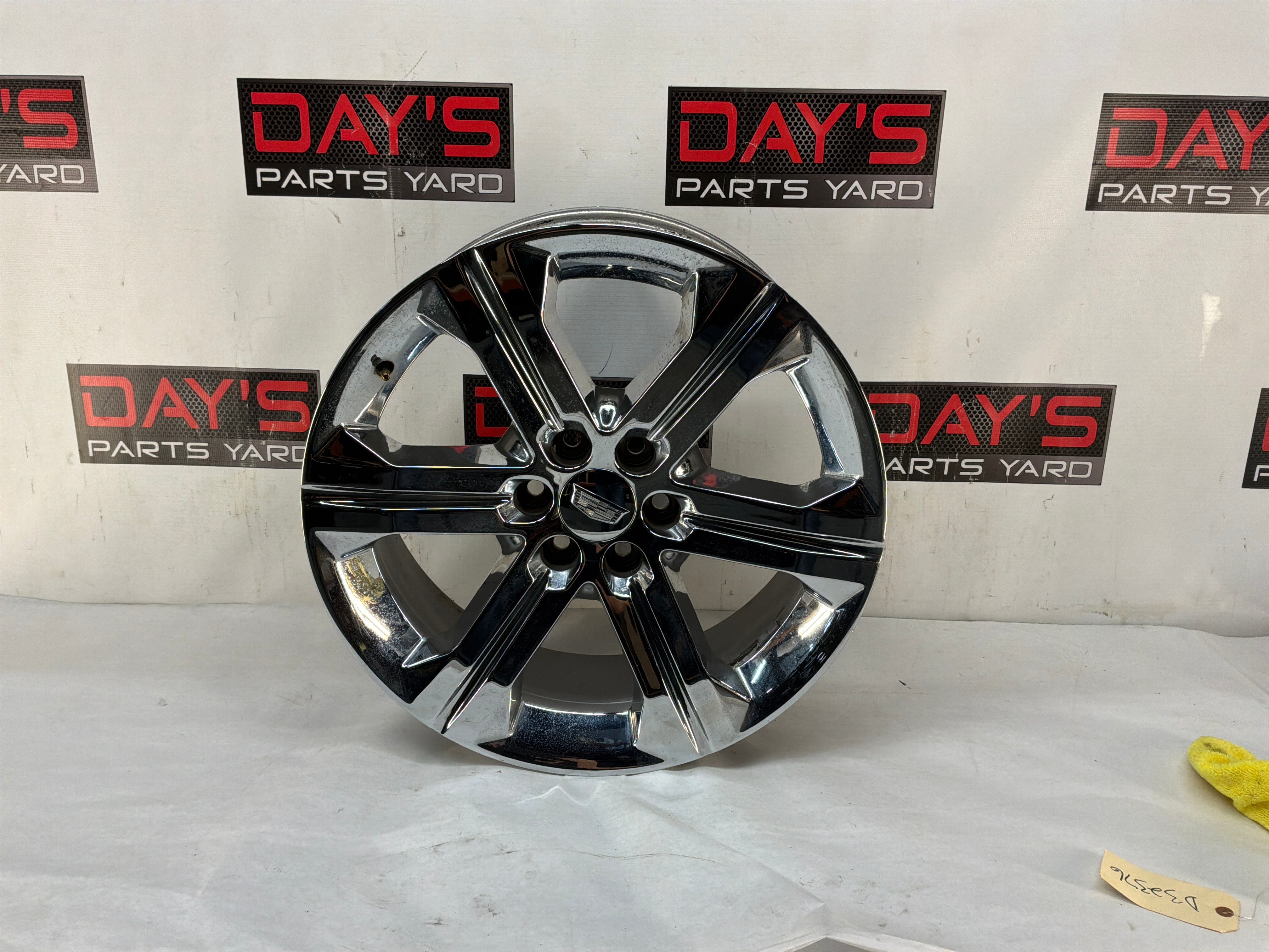 【動作確認済】 Carl Kougaku Carl-6 G05-0424-37v 2018 Cadillac Escalade Single Spoke Chrome Wheel 22X8JX24 OEM