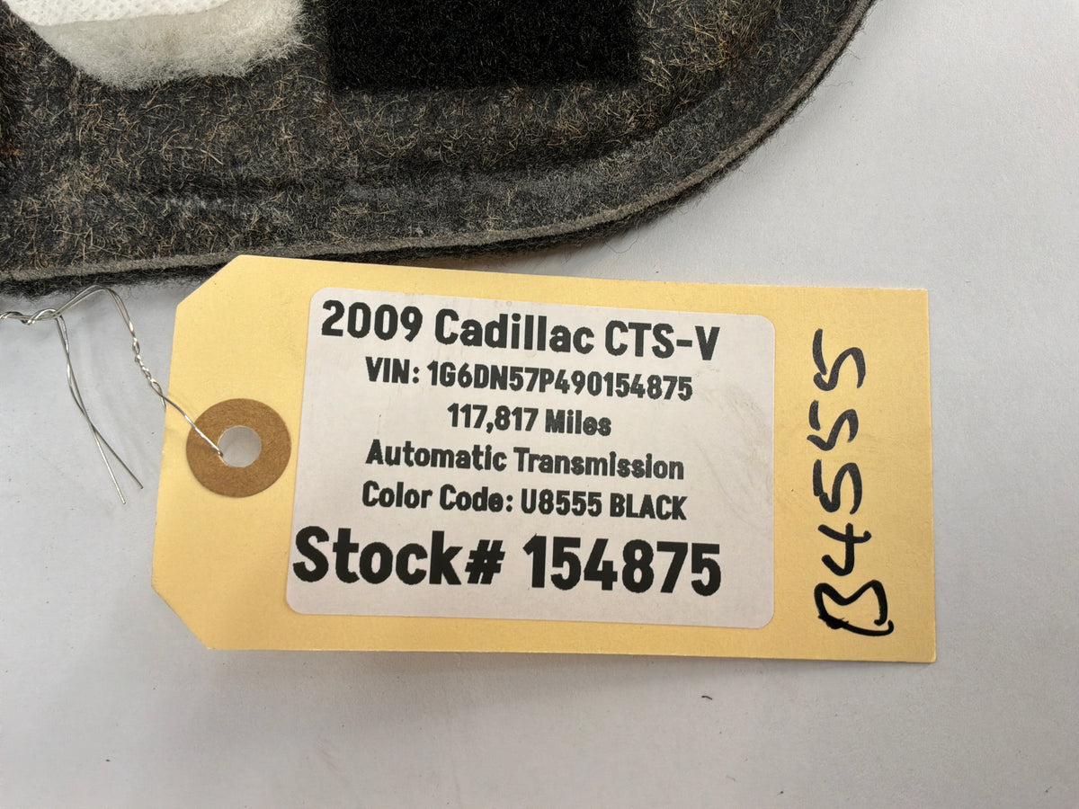 2009 Cadillac CTS-V Trunk Interior Compartment Fuse Box Block Cover Lid Door OEM