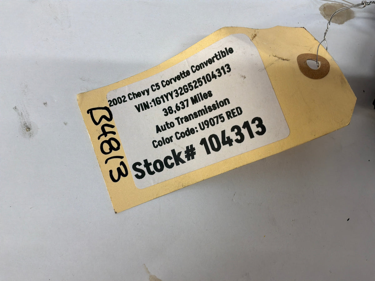 2002 Chevy C5 Corvette Convertible Lower Radiator Hose OEM