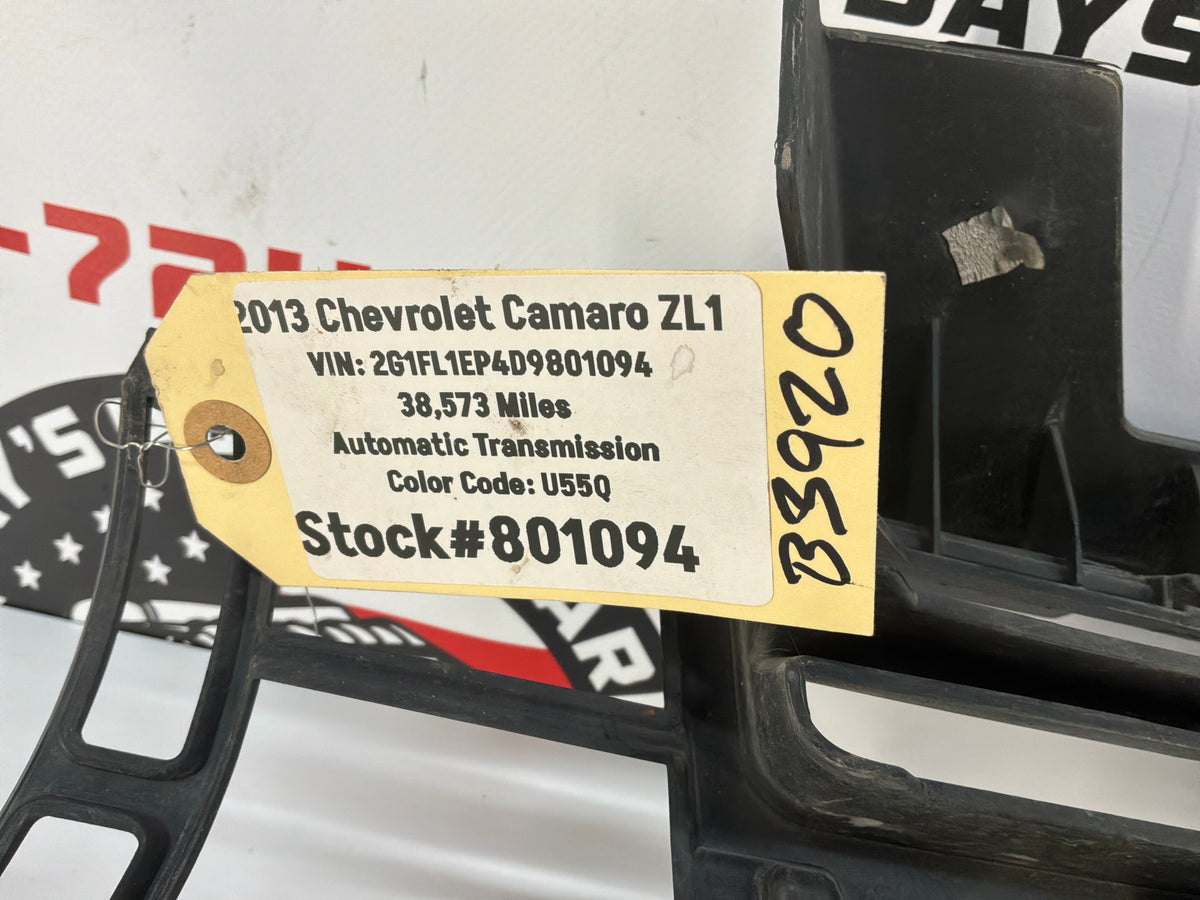 2013 Chevy Camaro ZL1 Front Bumper Fascia Upper Plastic Grille OEM