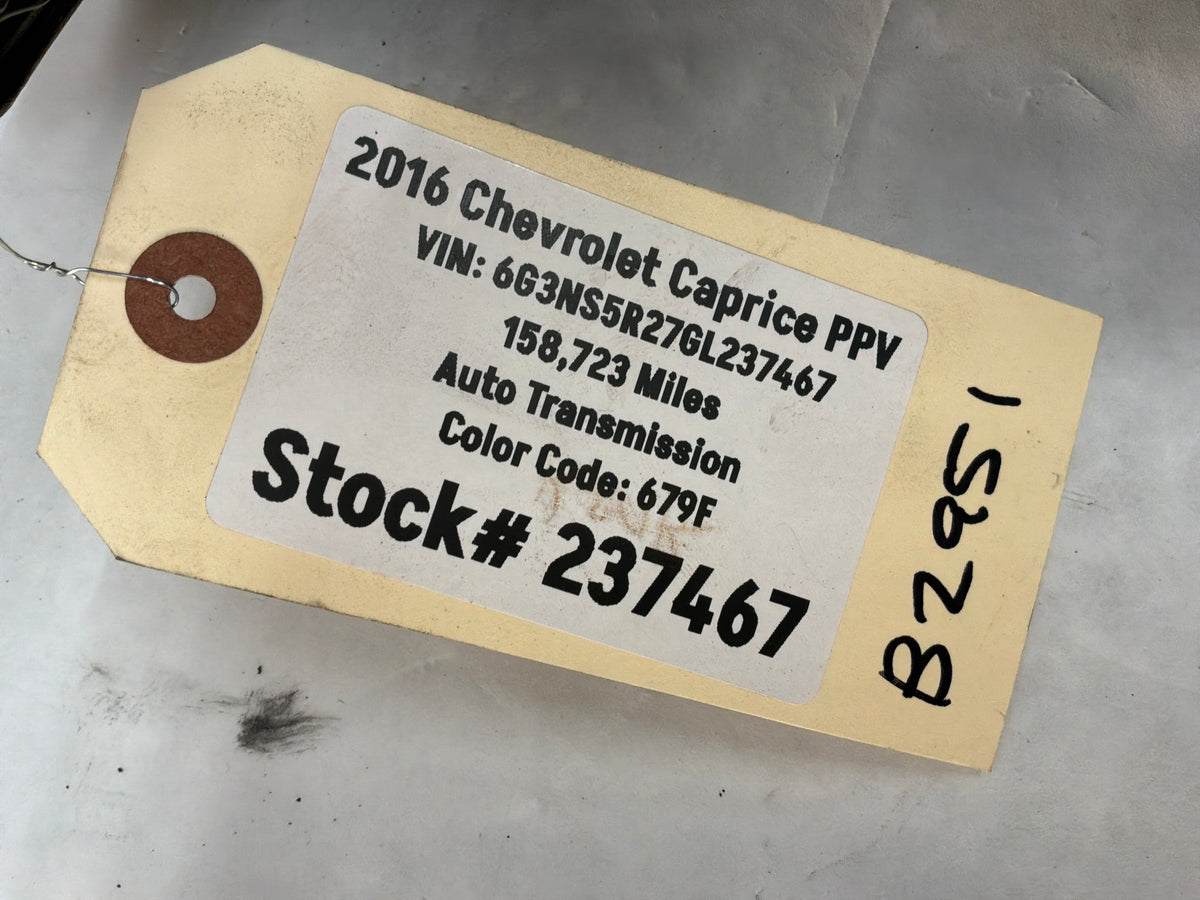 2016 Chevy Caprice PPV RH & LH Rear Airmext Air Suspension Ride Struts Aftermarket