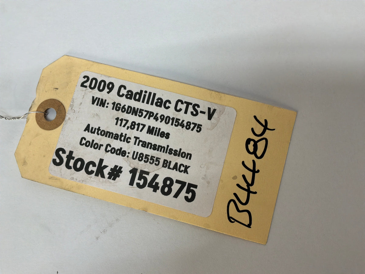 2009 Cadillac CTS-V Sedan Front Bumper Headlight Squirters Washers Lines Hoses Tubes Pipes OEM
