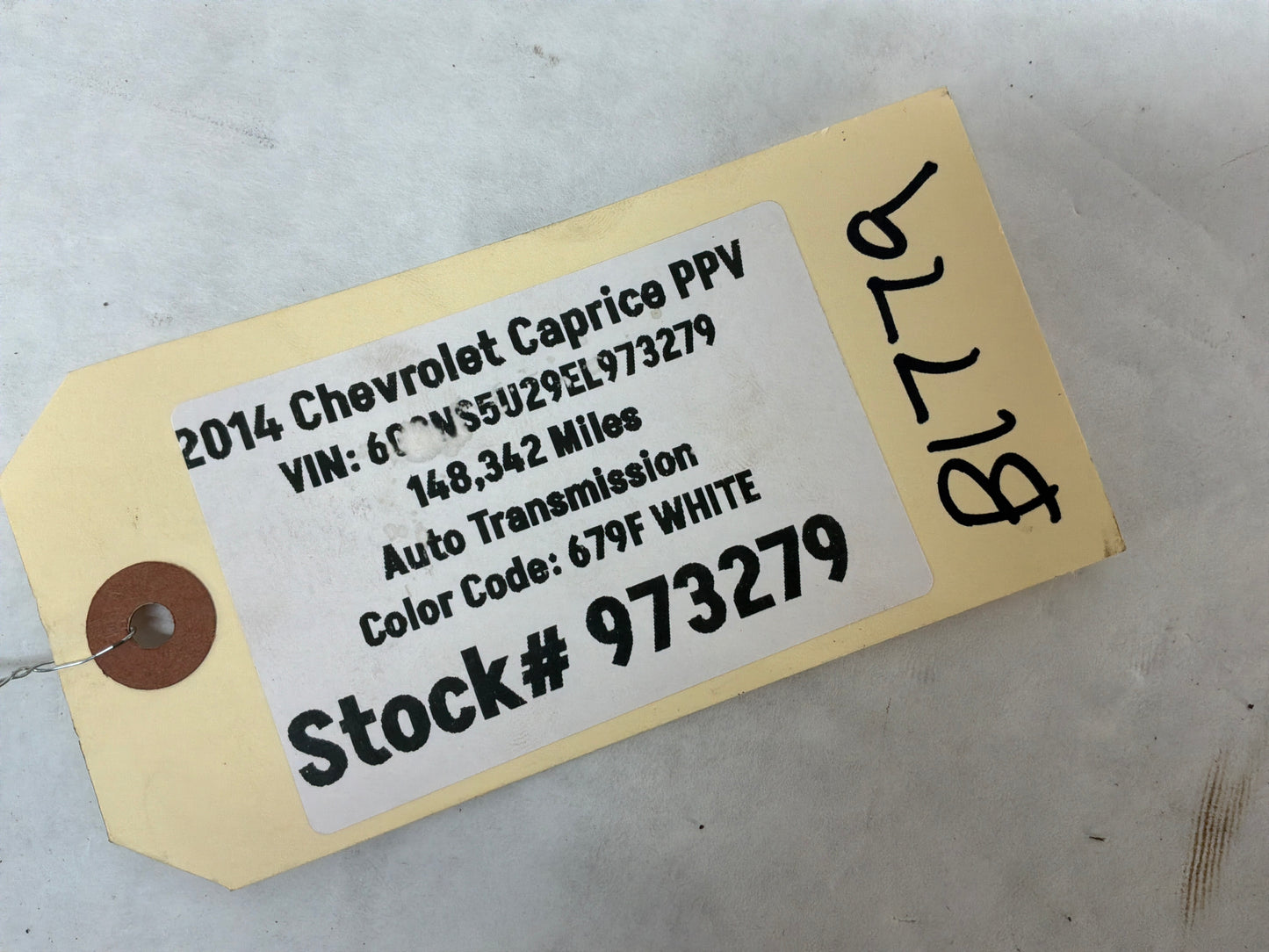 2014 Chevy Caprice PPV Radiator Cooling Fan Motor Module OEM
