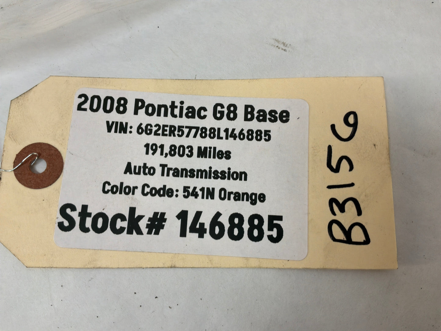 2008 Pontiac G8 Base RH & LH Hood Vent Insert Duct Rubber Trim OEM