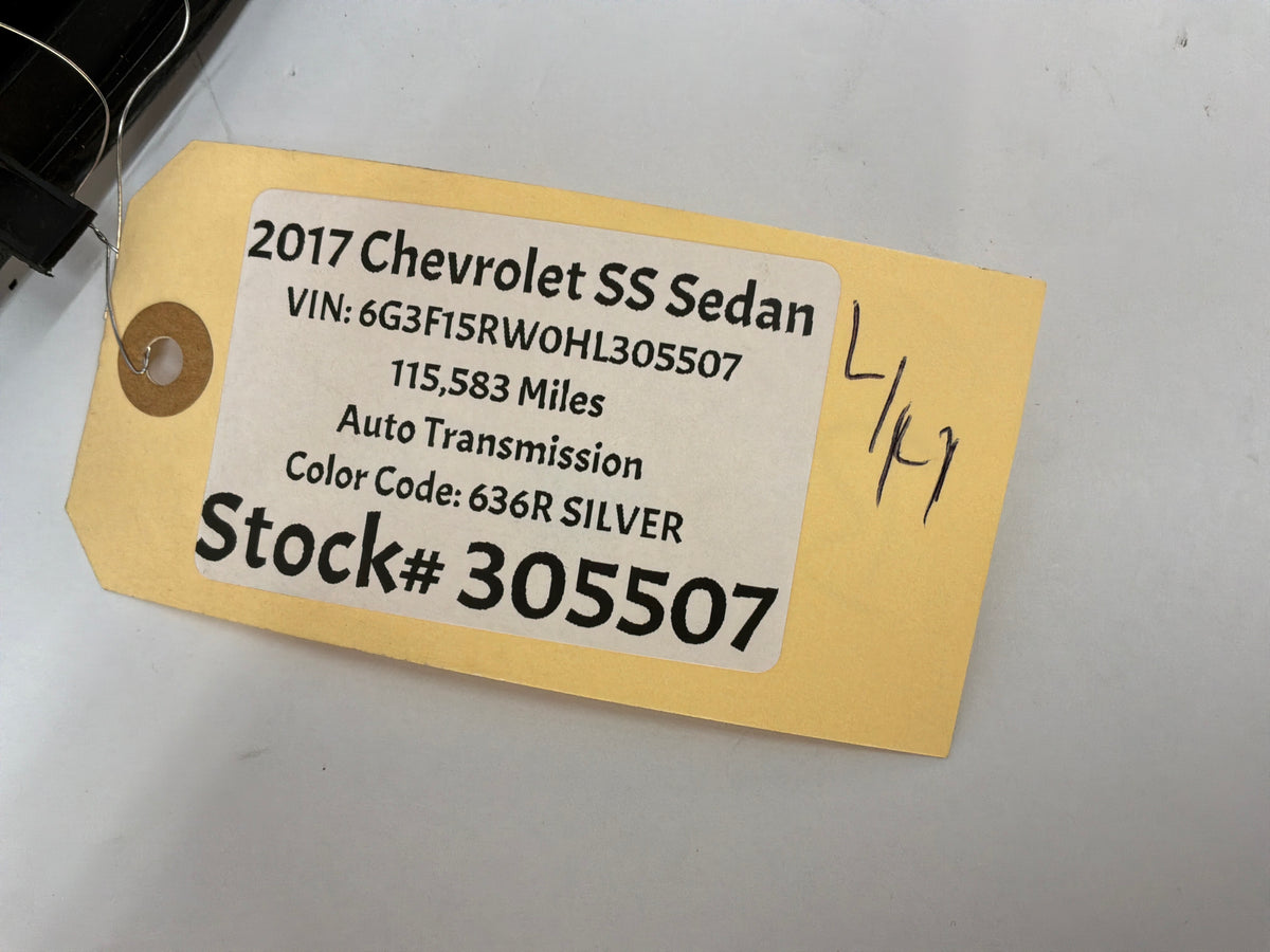 2017 Chevy SS Sedan RH & LH Windshield Window Molding Trim Moldings OEM