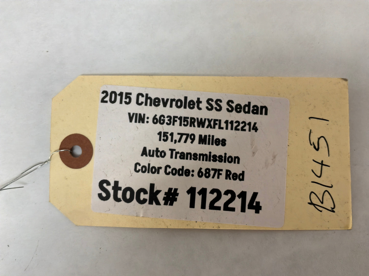 2015 Chevy SS Sedan Headlamp Head light Sun Load Light Sensor OEM