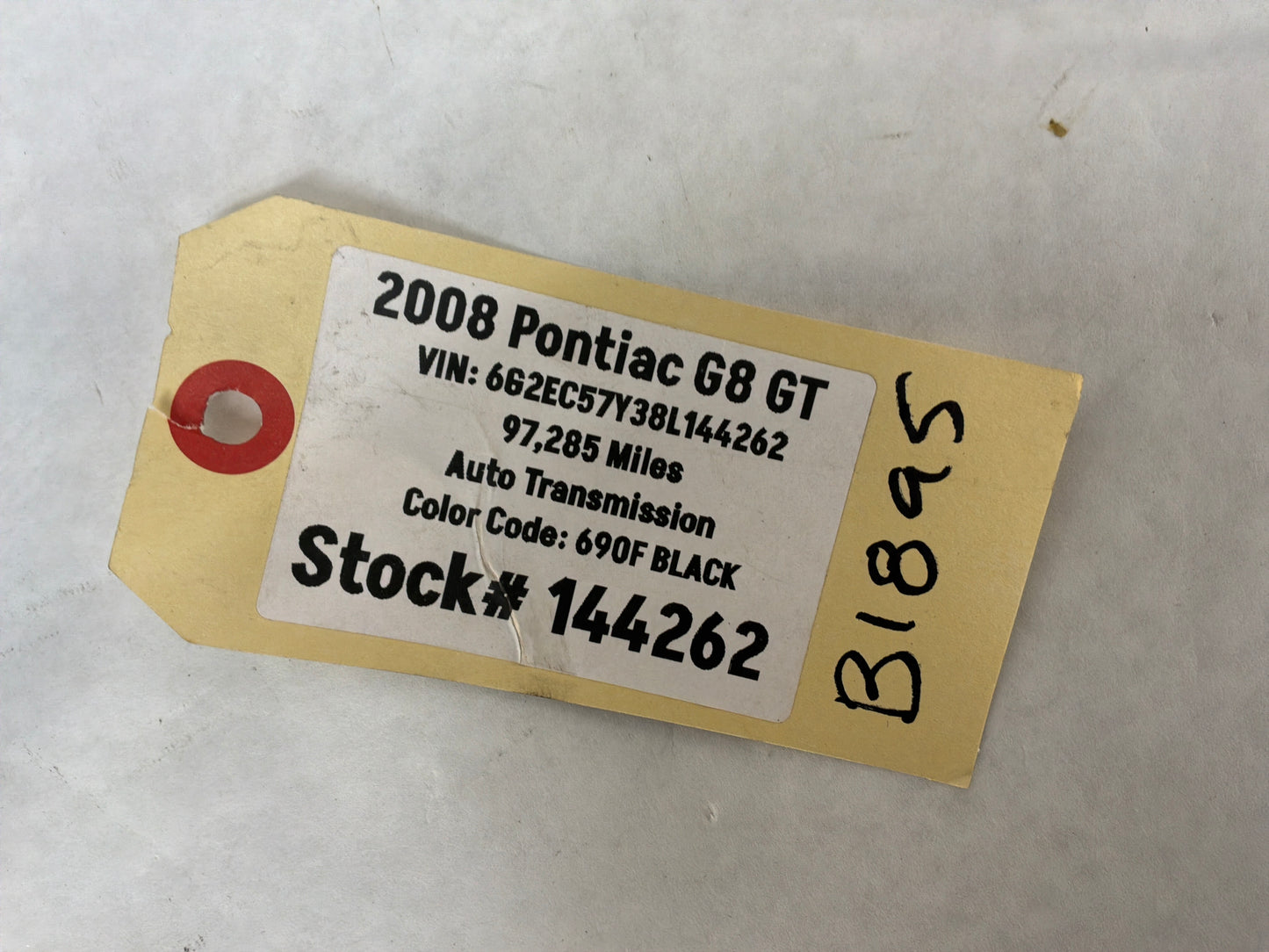 2008 Pontiac G8 GT Complete Rear Bumper Brackets Mounts Supports Guides Set OEM
