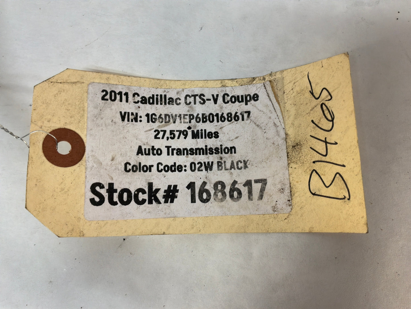 2011 Cadillac CTS-V Coupe Engine Motor Superchager PCV Line Hose Tube Pipe OEM