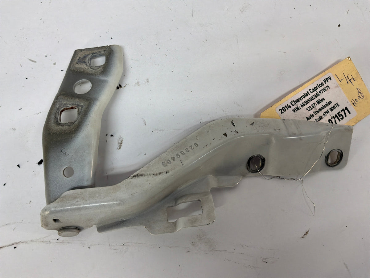 2014 Chevy Caprice PPV RH & LH Hood Hinges Set OEM