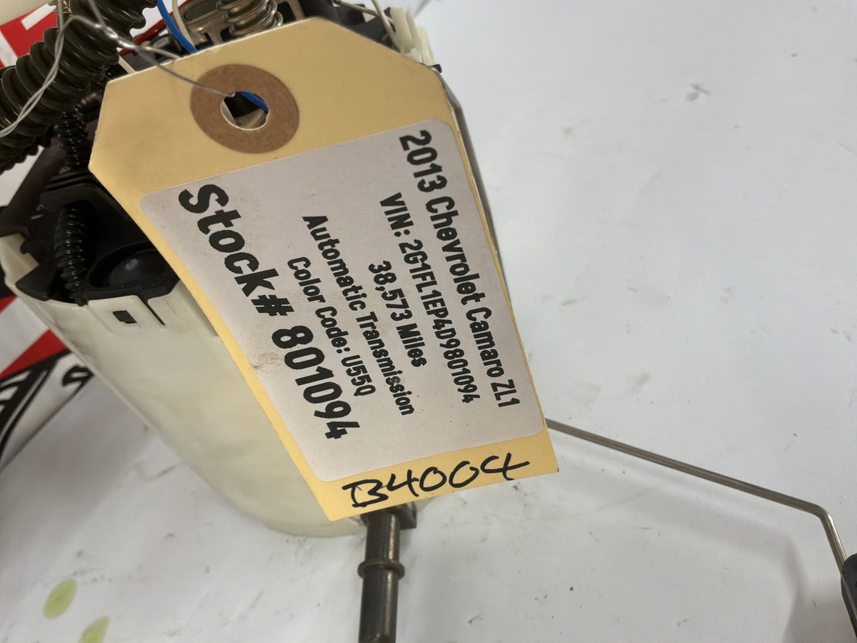 2013 Chevy Camaro ZL1 Fuel Gas Pump Level Transfer Sending Unit Assembly OEM