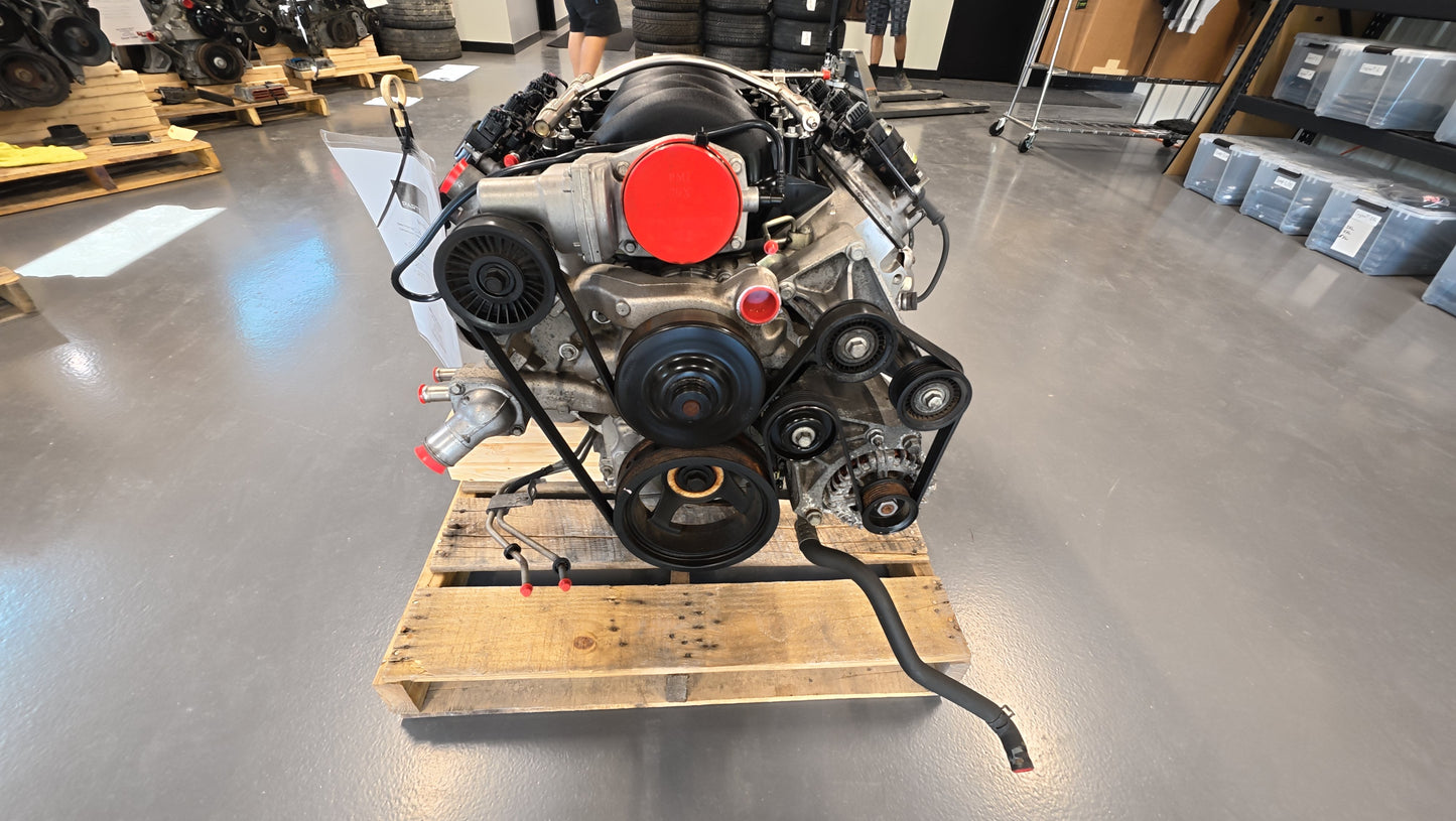 6.2L LS3 Engine TR6060 Manual Transmission Drivetrain Pullout 426HP