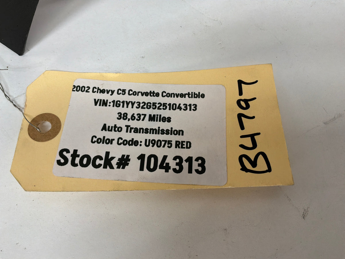 2002 Chevy C5 Corvette Convertible Battery Heat Shield Cover Panel OEM