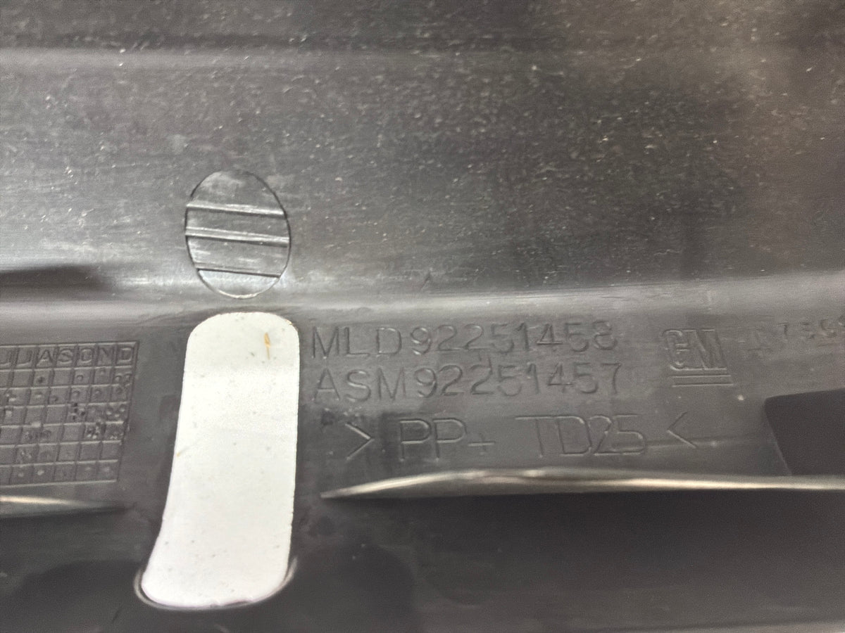 2014 Chevy SS Sedan Trunk Interior Cargo Lift gate Wall Plate Cover Garnish Trim Molding OEM