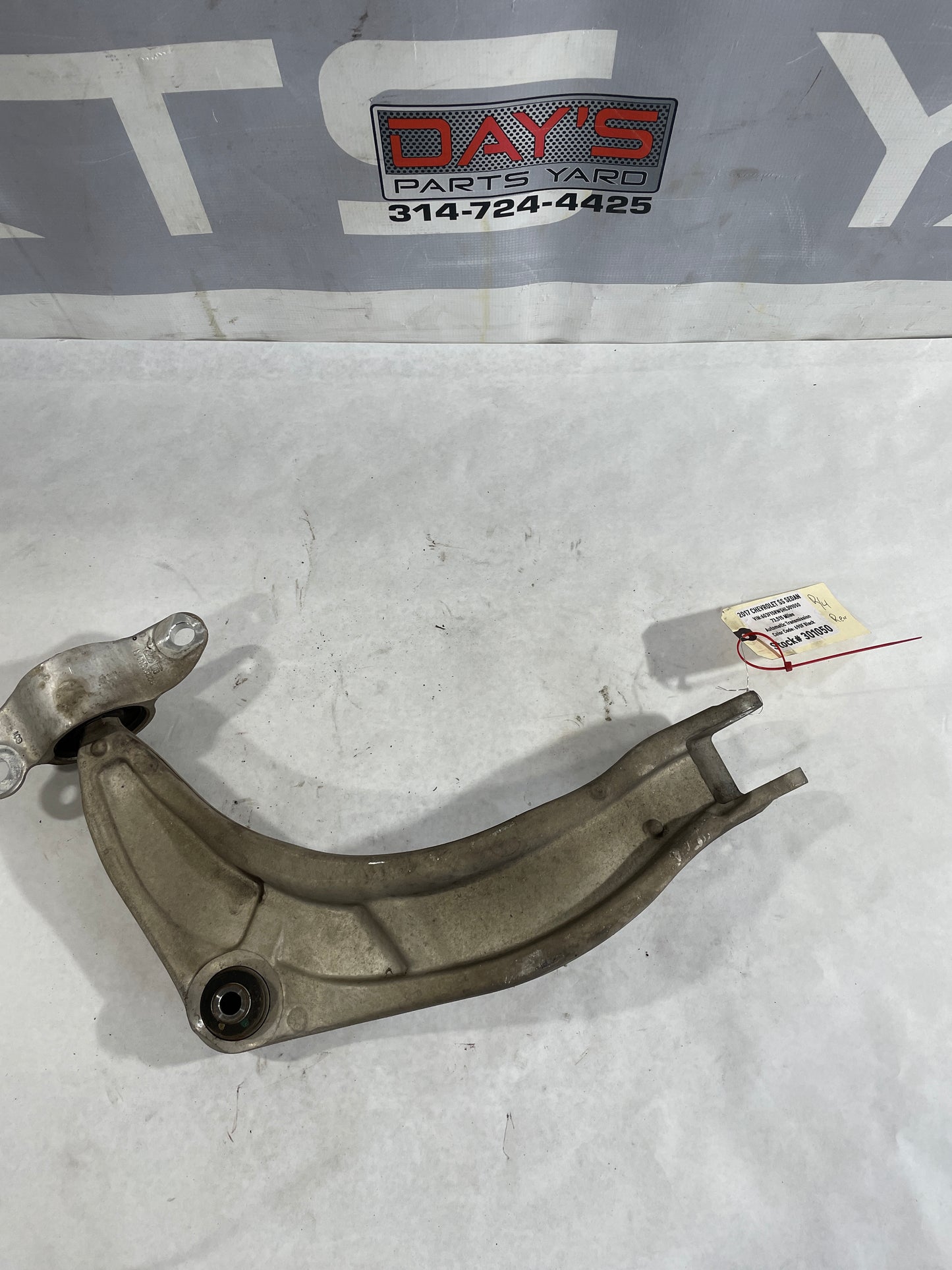 2017 Chevrolet SS Sedan RH Passenger Rear Upper Control Arm OEM - Day's Parts Yard